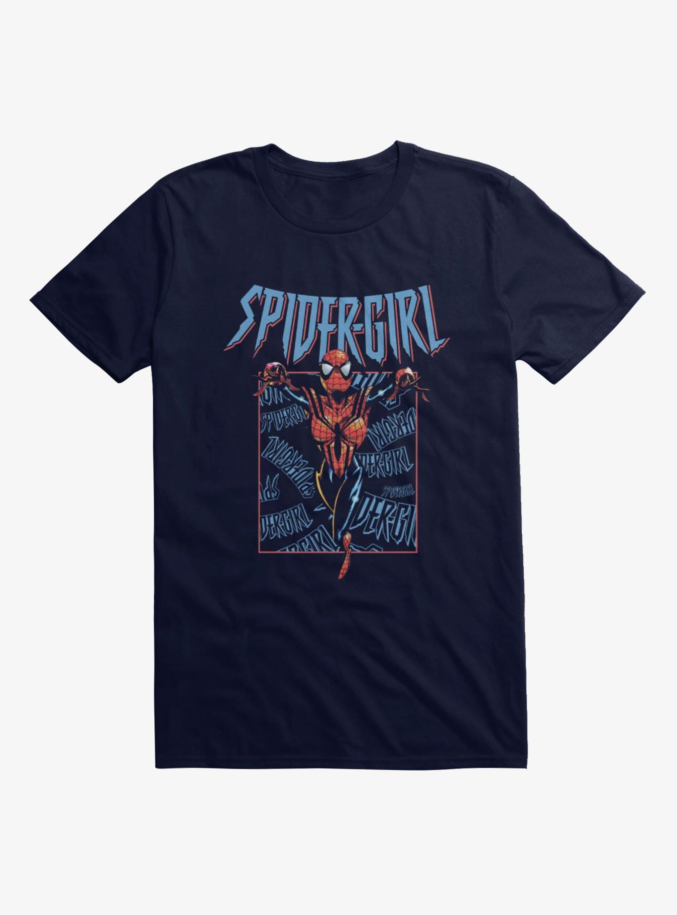 Marvel Spider-Man Spider-Girl Boxed In Red T-Shirt, , hi-res