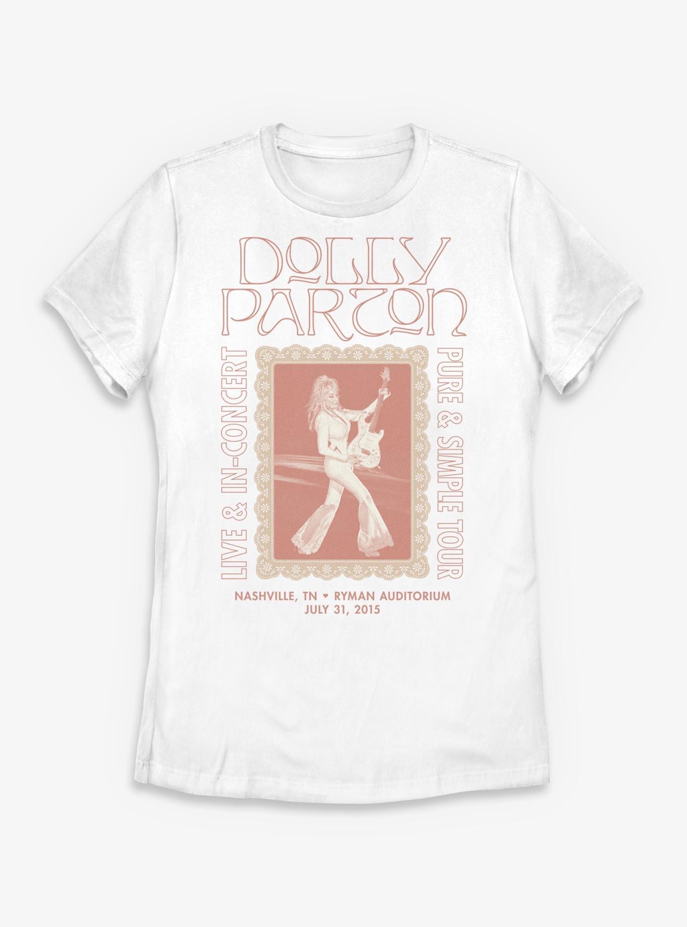 Dolly Parton Live In Concert Womens T-Shirt, , hi-res