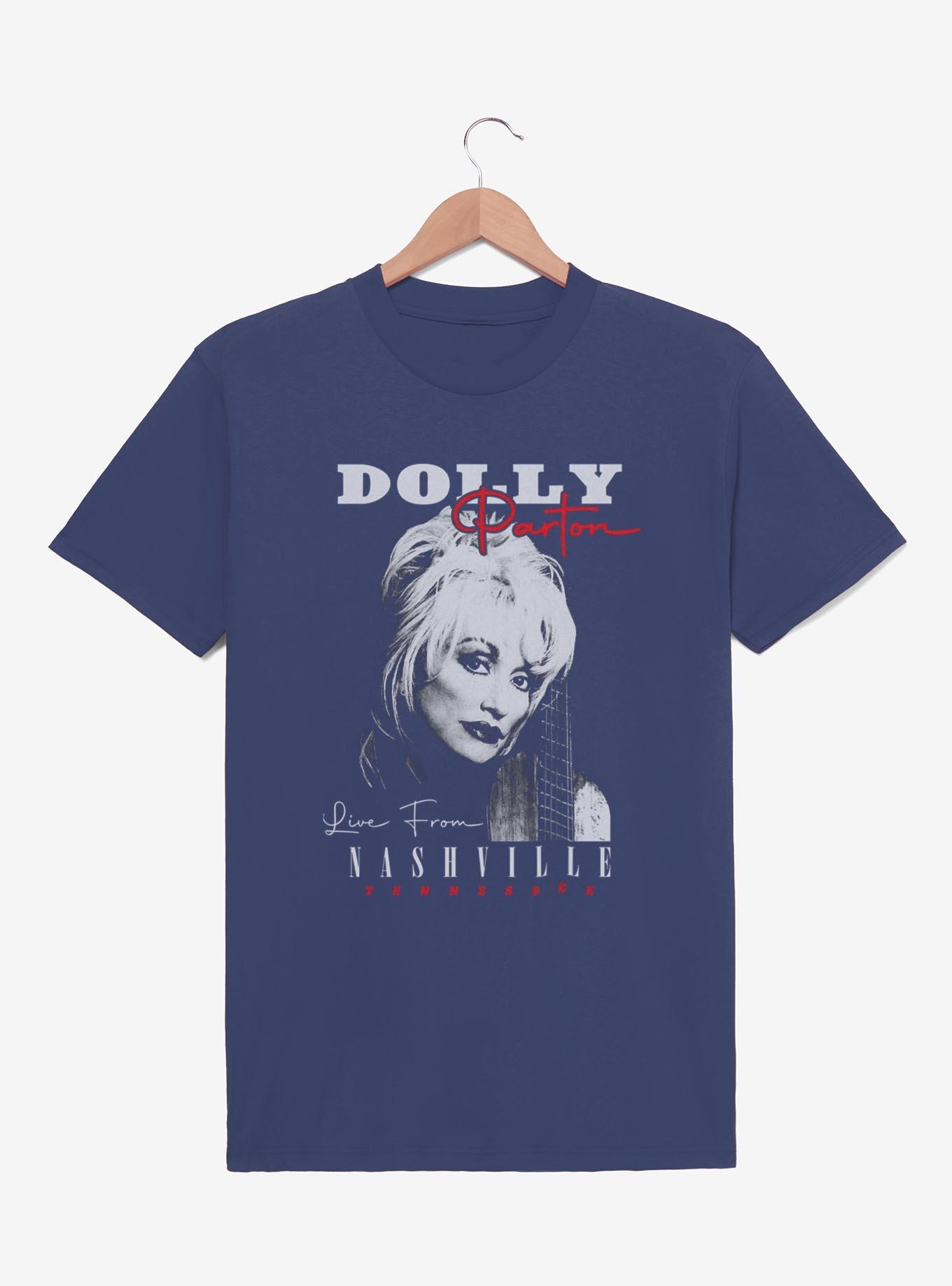 Dolly Parton Live From Nashville T-Shirt - BLUE | BoxLunch