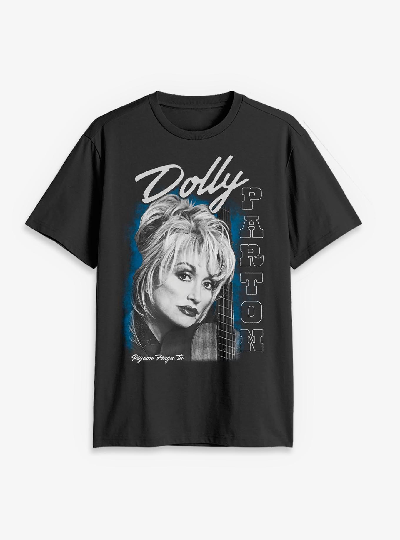 Dolly Parton Guitar Portrait T-Shirt