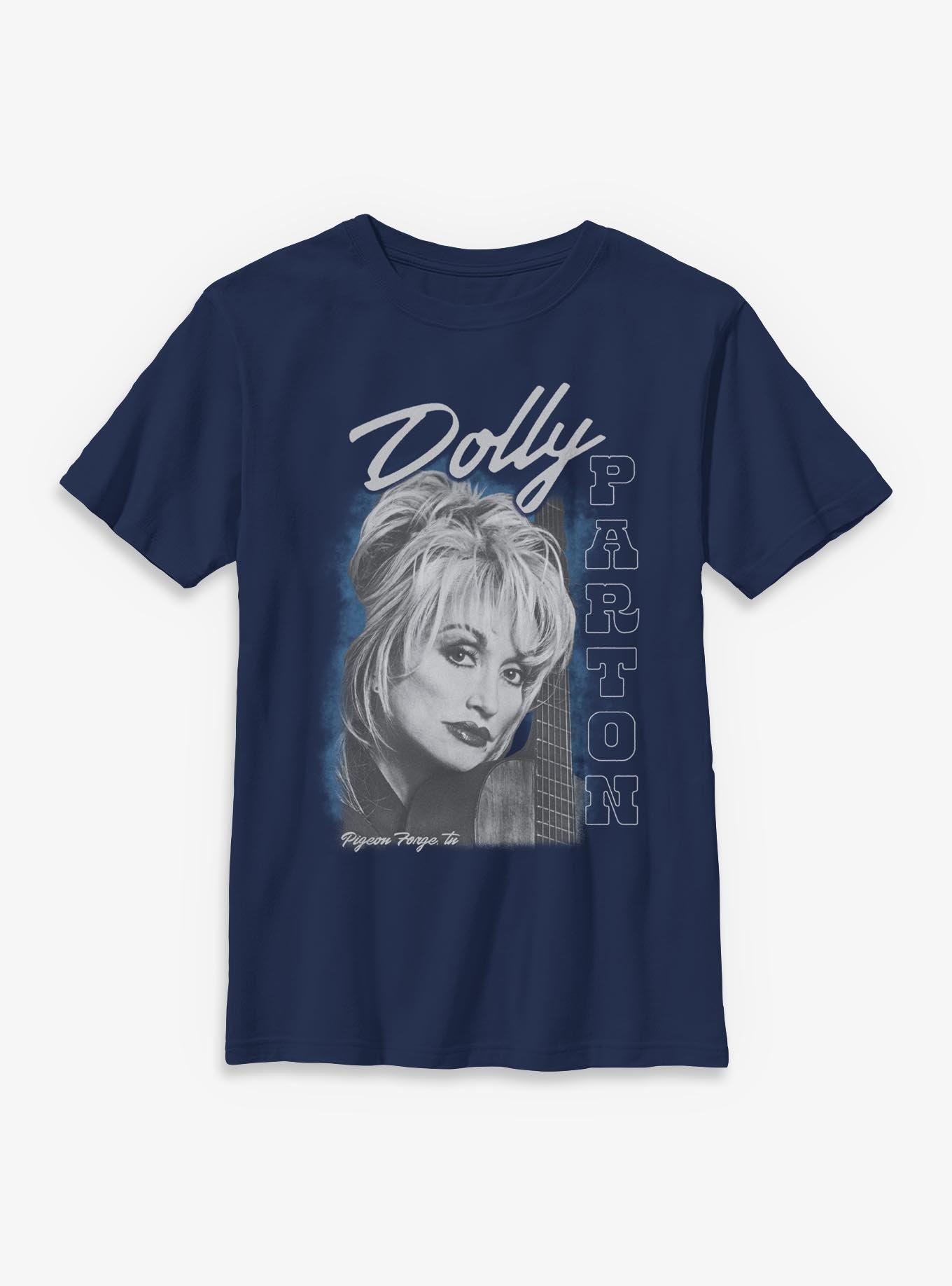 Dolly Parton Guitar Portrait Youth T-Shirt, , hi-res