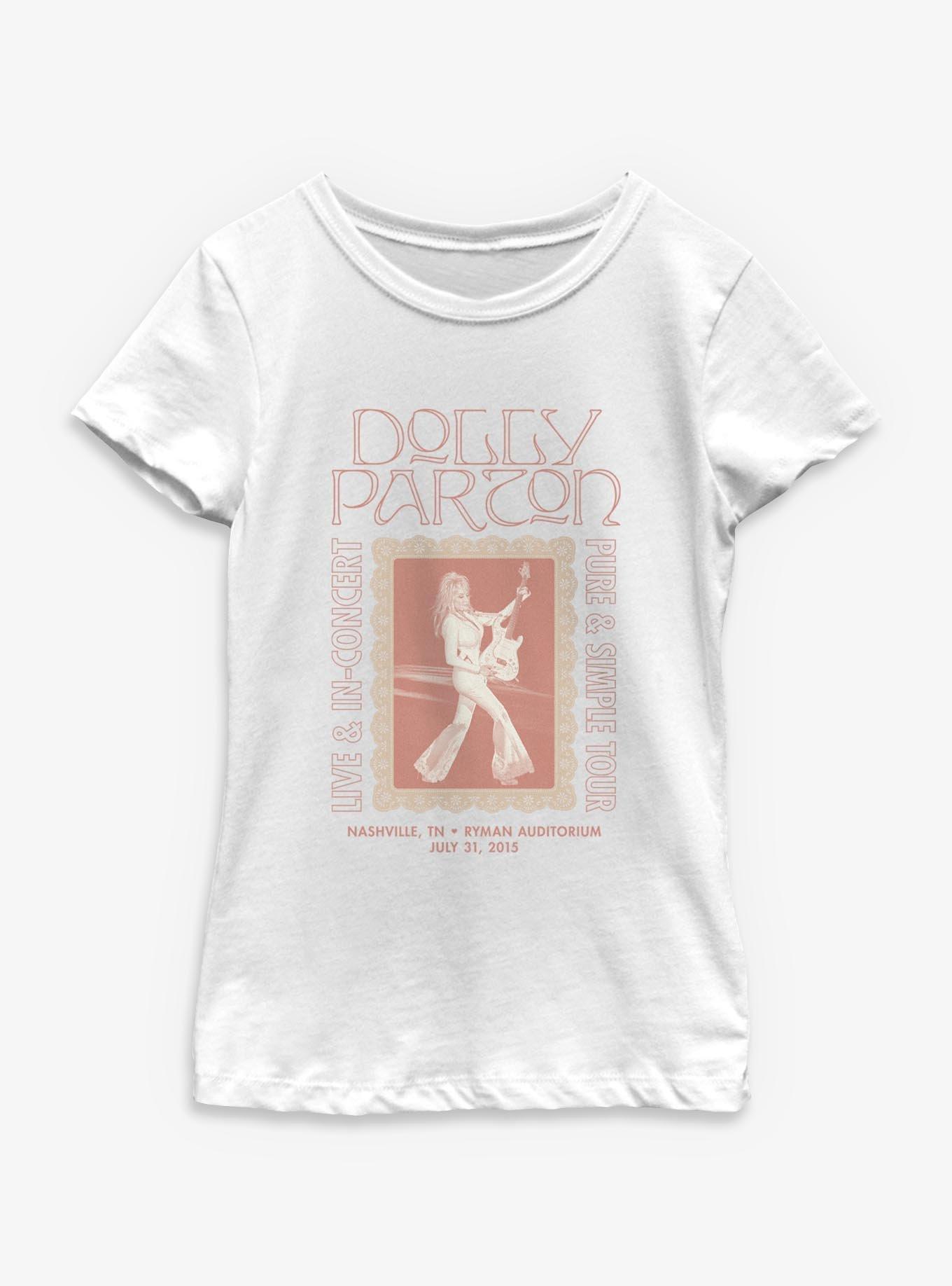 Dolly Parton Live In Concert Youth Girls T-Shirt, , hi-res