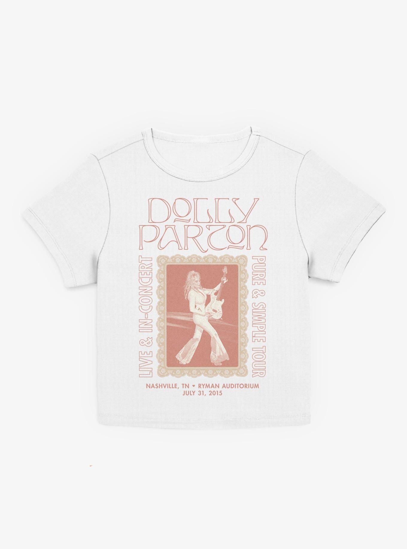Dolly Parton Live In Concert Womens Baby T-Shirt, , hi-res
