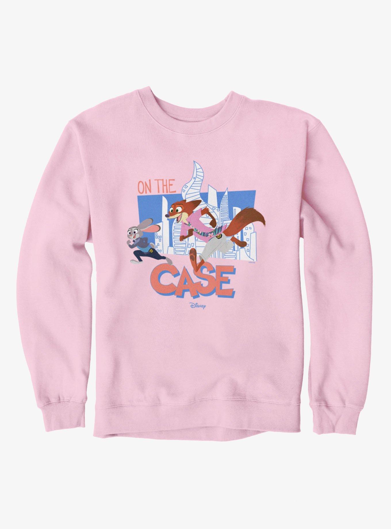 Disney Pixar Zootopia 2 On The Case Sly Hopps Run Sweatshirt, , hi-res