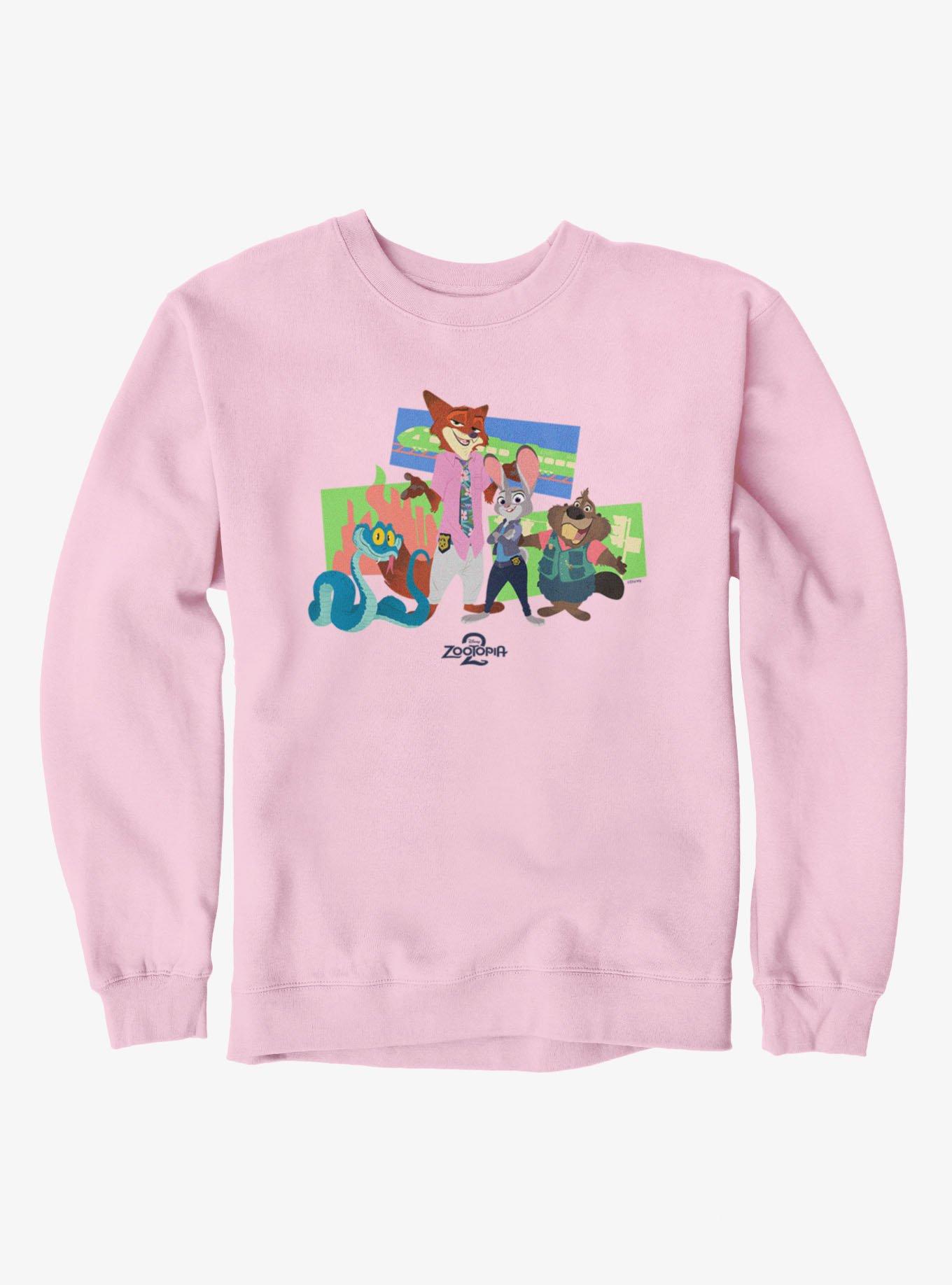 Disney Pixar Zootopia 2 New Friends Around Town Sweatshirt, , hi-res