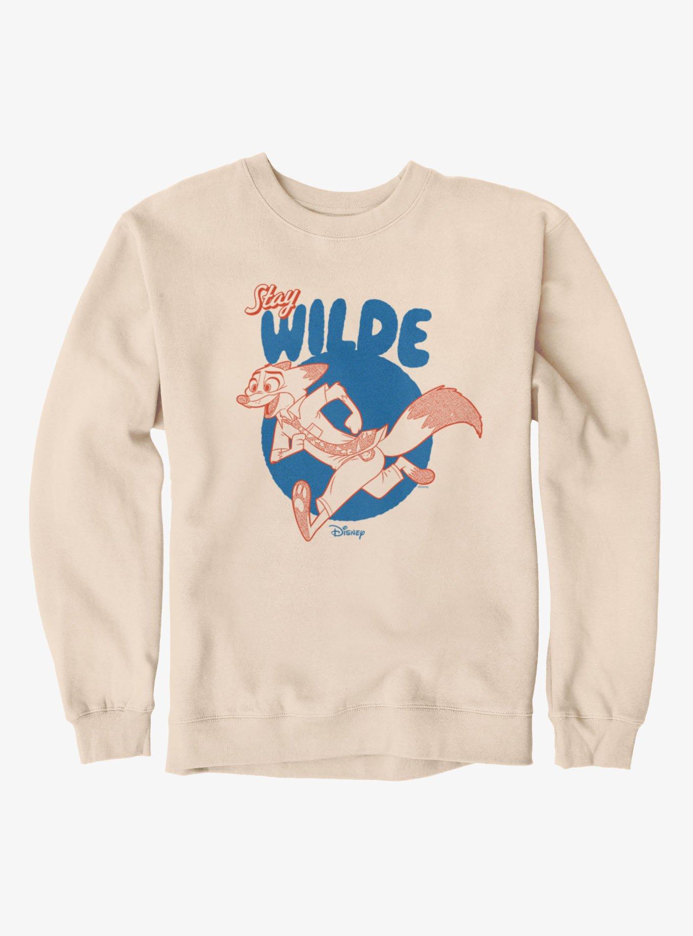 Disney Pixar Zootopia 2 Stay Wilde Sly Sweatshirt, , hi-res