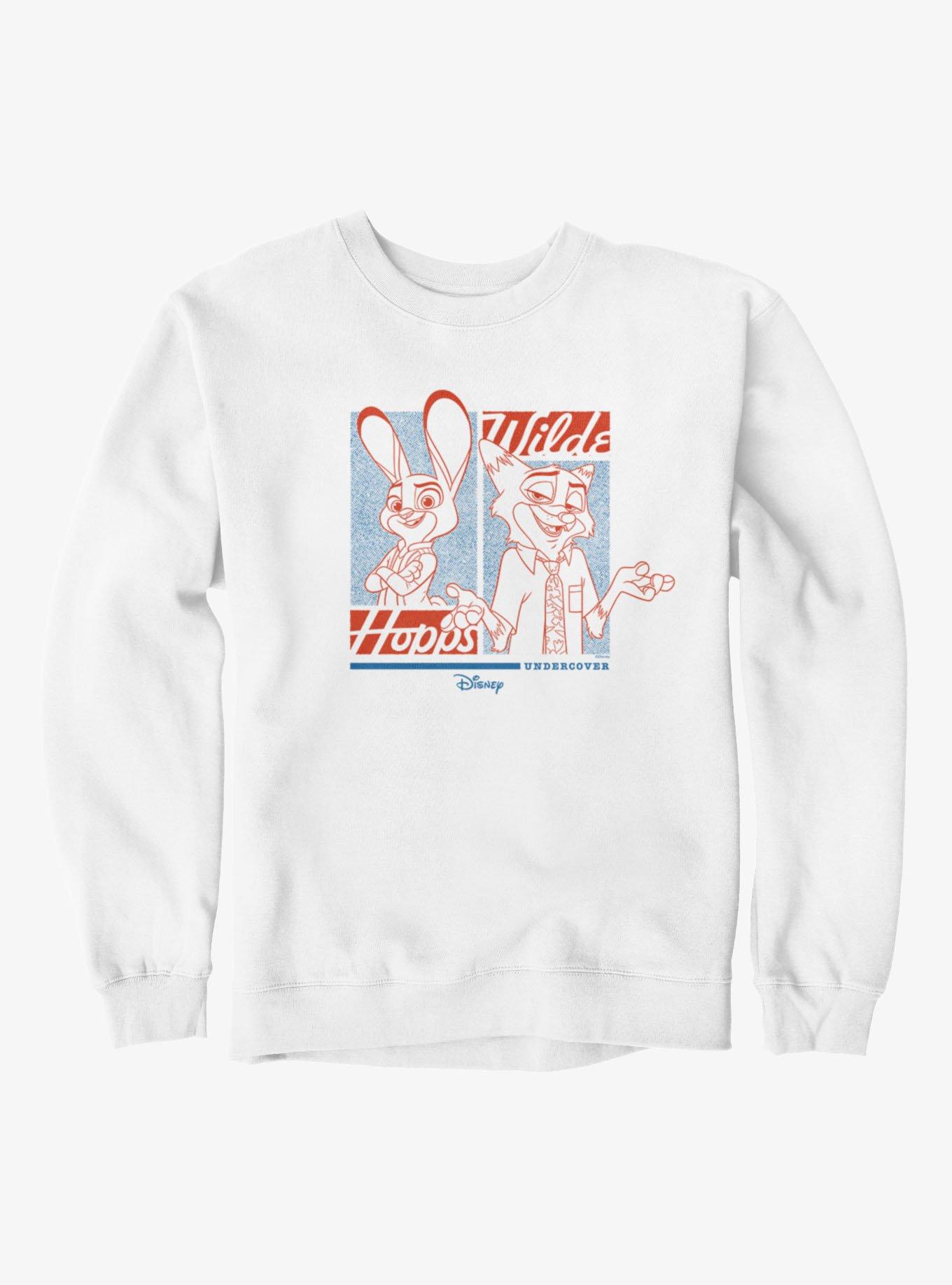 Disney Pixar Zootopia 2 Hopps Wilde Undercover Sweatshirt, , hi-res