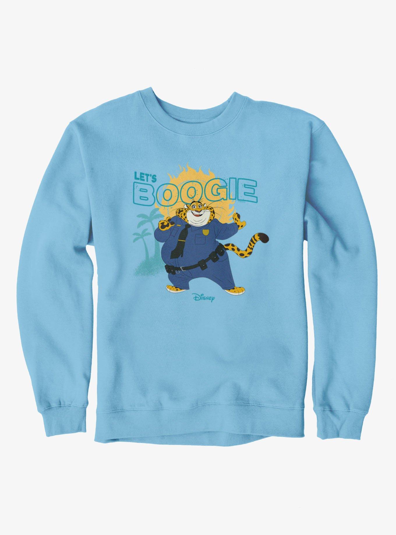 Disney Pixar Zootopia 2 Let'S Boogie Officer Clawhauser Sweatshirt, , hi-res
