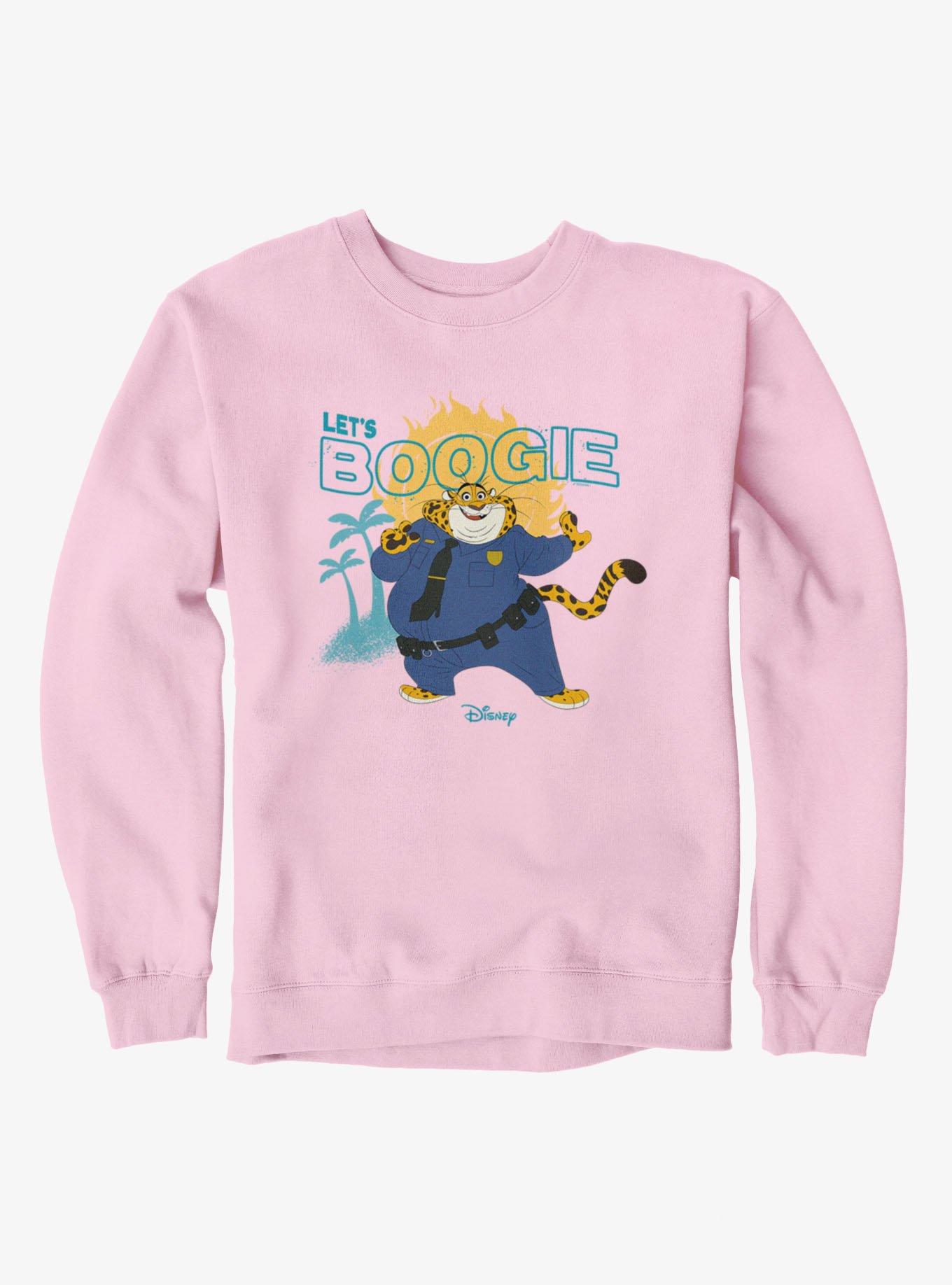 Disney Pixar Zootopia 2 Let'S Boogie Officer Clawhauser Sweatshirt, , hi-res