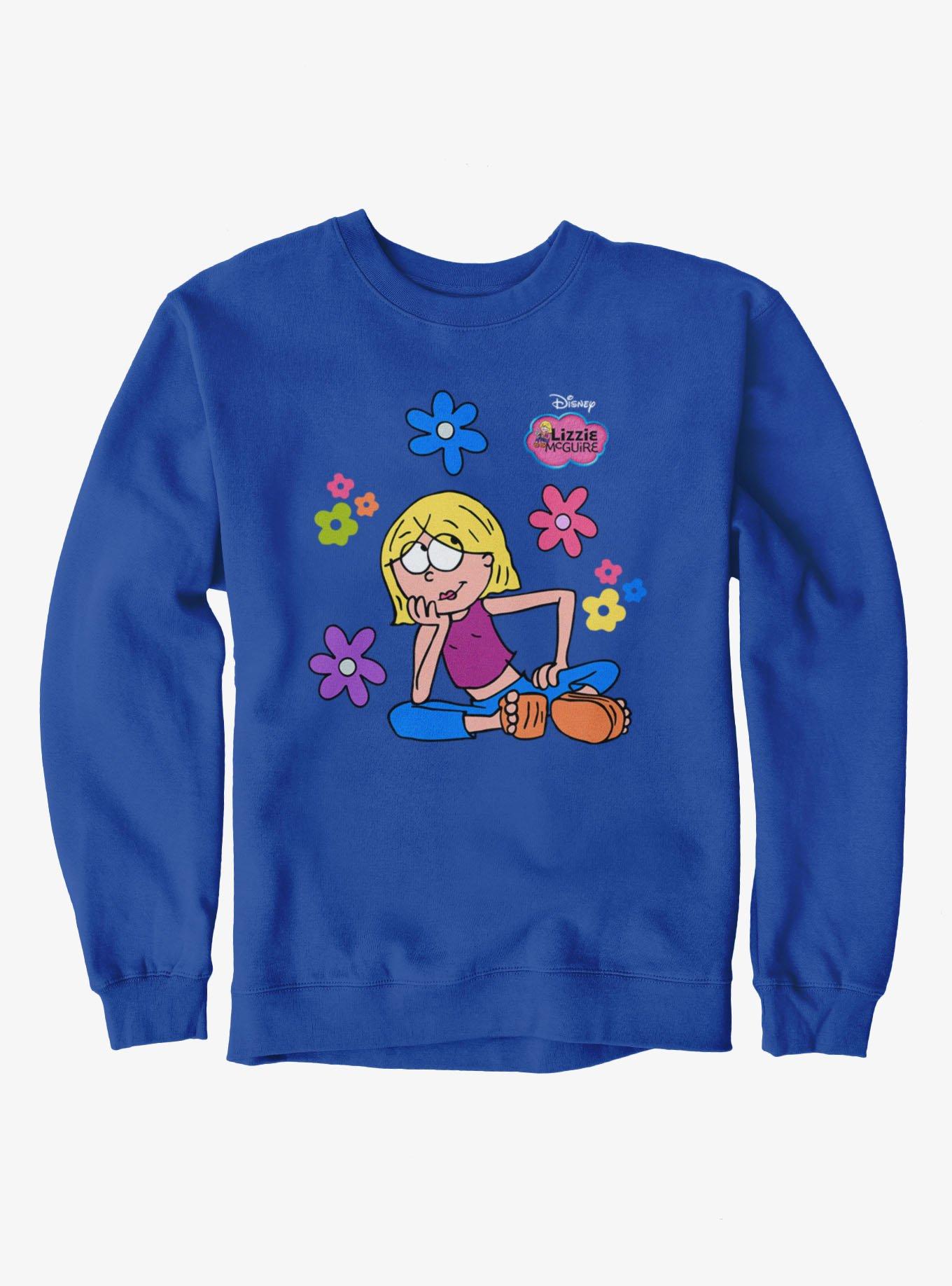 Disneyh Lizzy Mcguire Flower Thoughts Sweatshirt, , hi-res