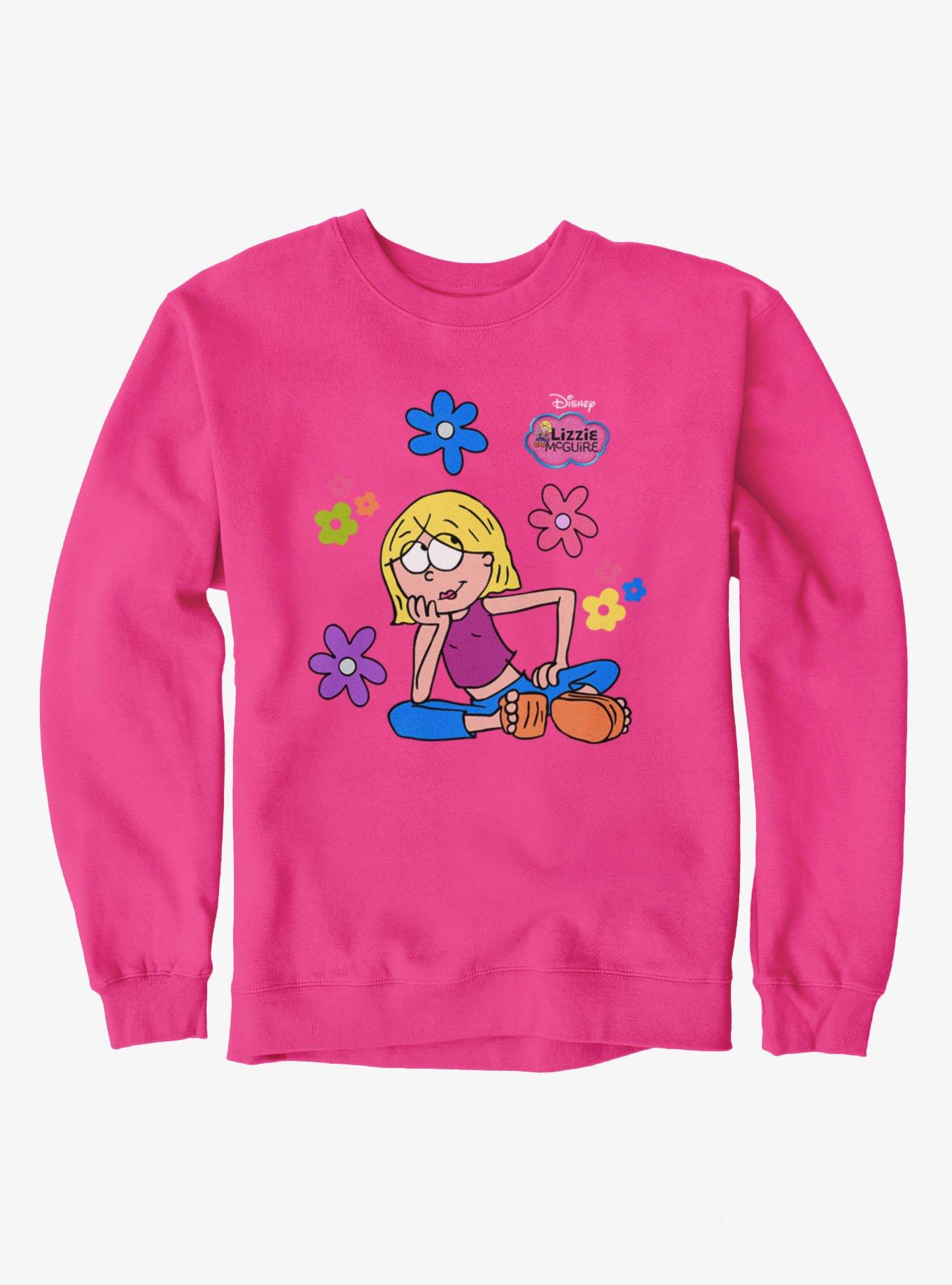 Disneyh Lizzy Mcguire Flower Thoughts Sweatshirt, , hi-res