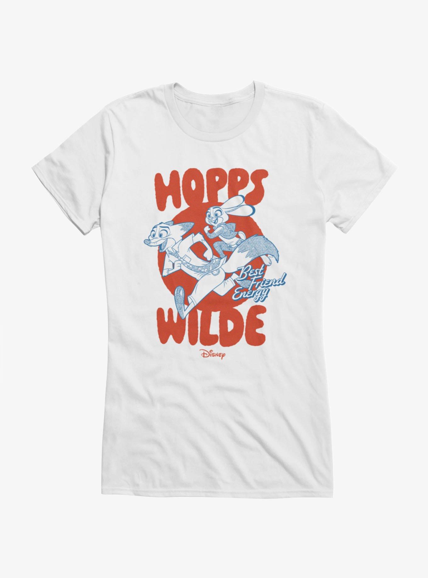 Disney Pixar Zootopia 2 Best Friend Energy Hopps Wilde Girls T-Shirt, , hi-res