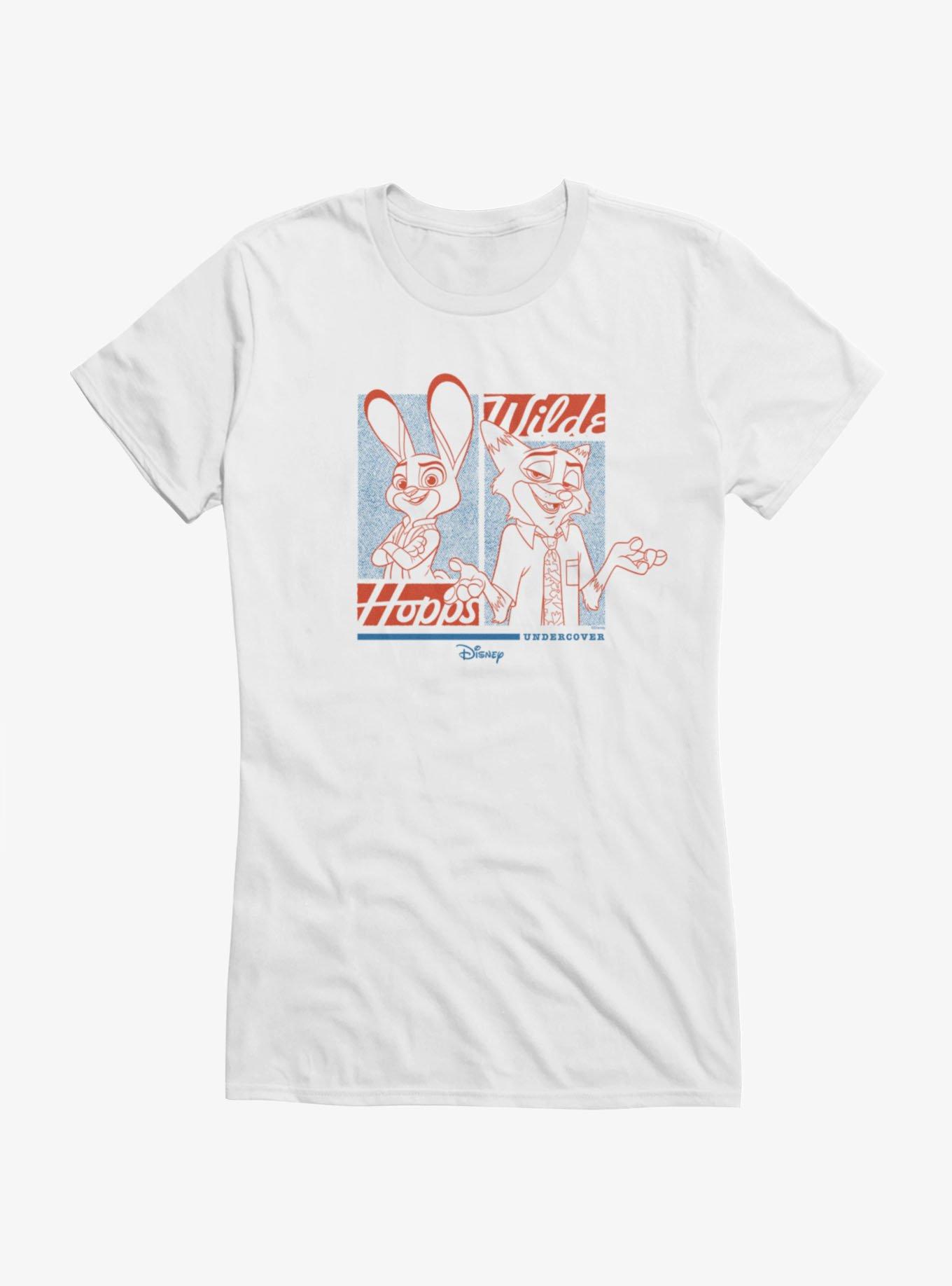 Disney Pixar Zootopia 2 Hopps Wilde Undercover Girls T-Shirt, , hi-res
