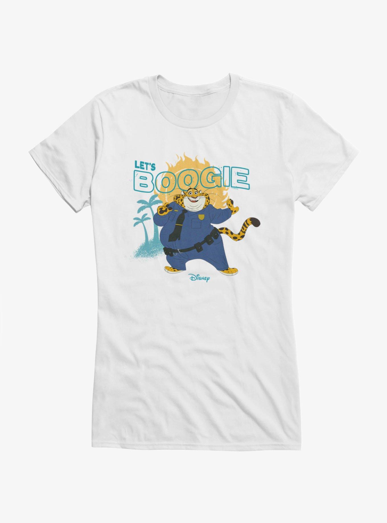 Disney Pixar Zootopia 2 Let'S Boogie Officer Clawhauser Girls T-Shirt
