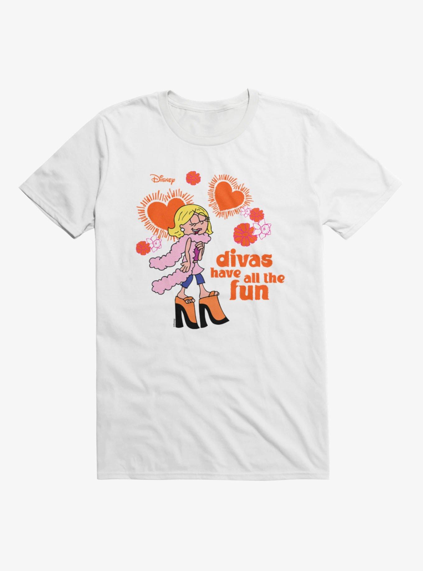 Disney Lizzie Mcguire Divas Have All The Fun Strut In High Heels T-Shirt, , hi-res