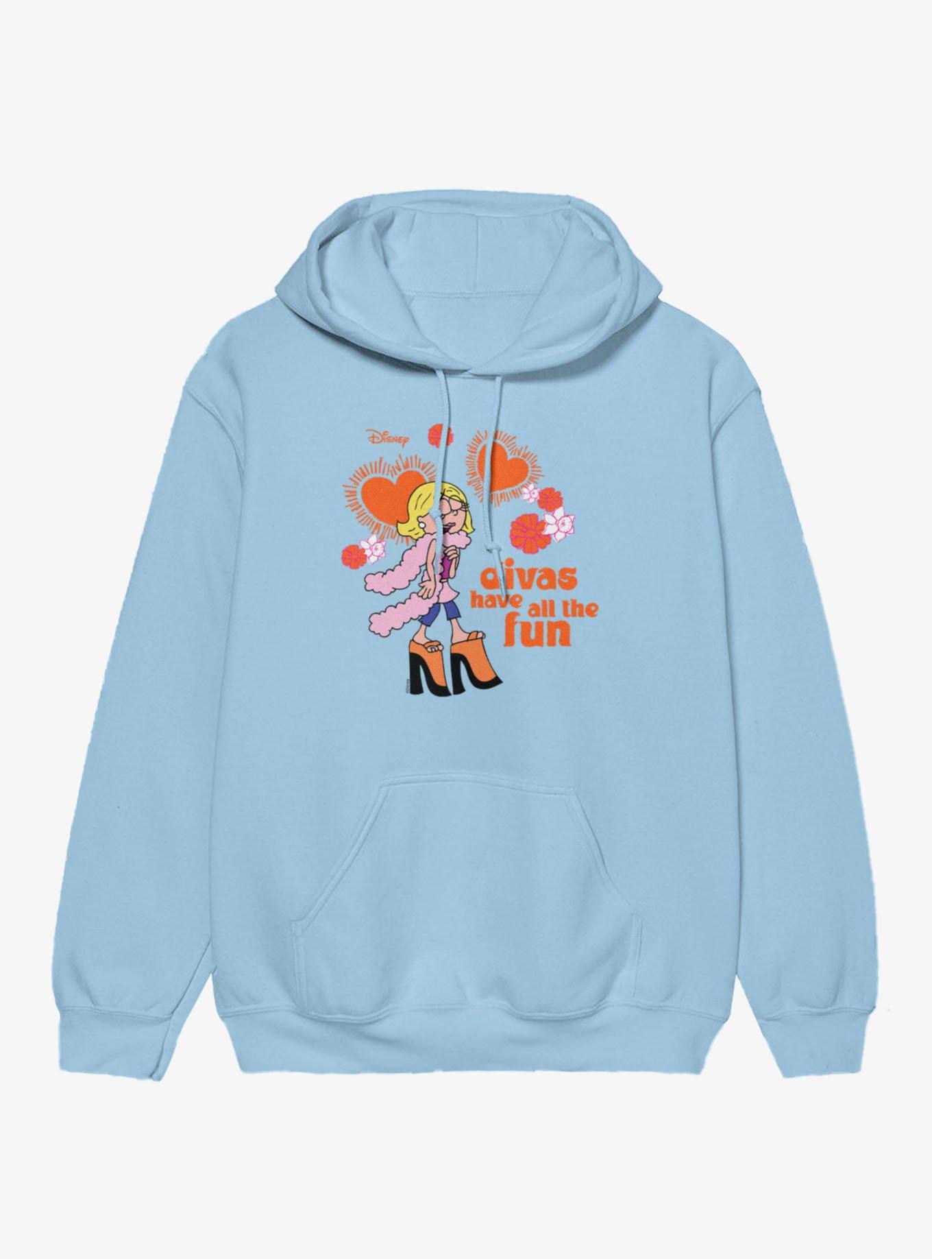 Disney Lizzie Mcguire Divas Have All The Fun Strut In High Heels Hoodie, , hi-res