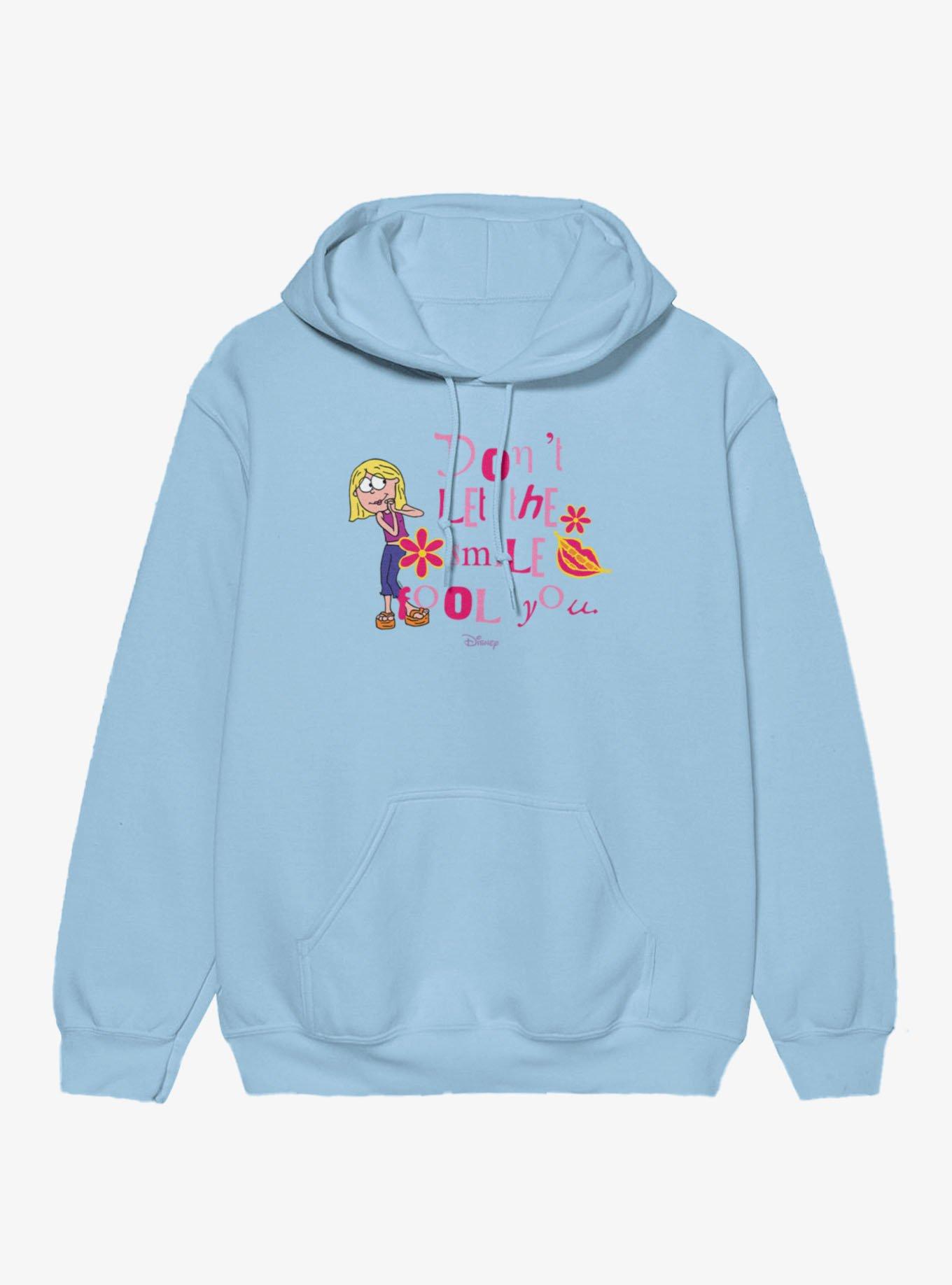Disney Lizzie Mcguire Don't Let The Smile Fool You Hoodie, , hi-res