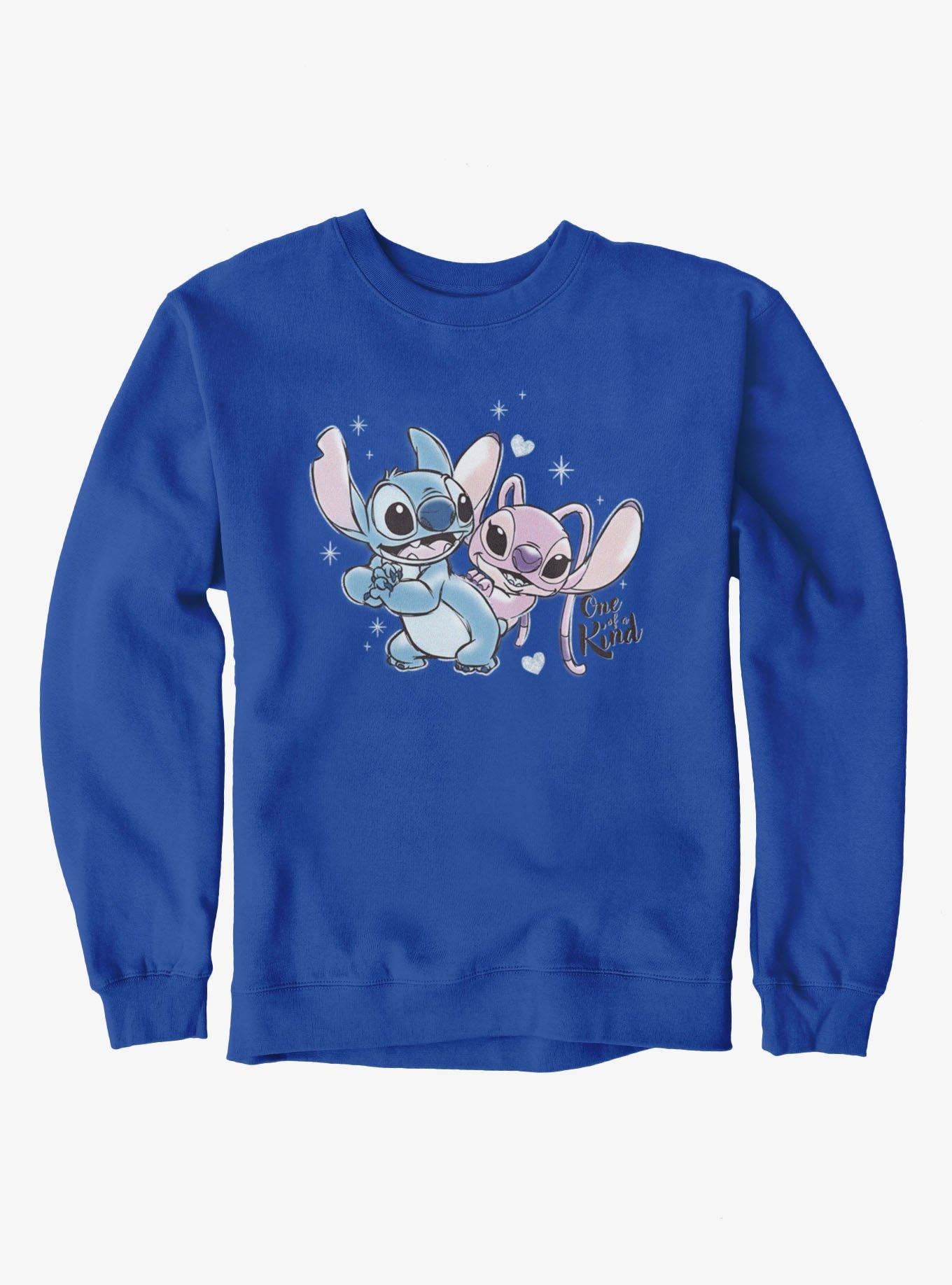 Disney Lilo & Stitch One Of A Kind Angel And Stitch Sweatshirt