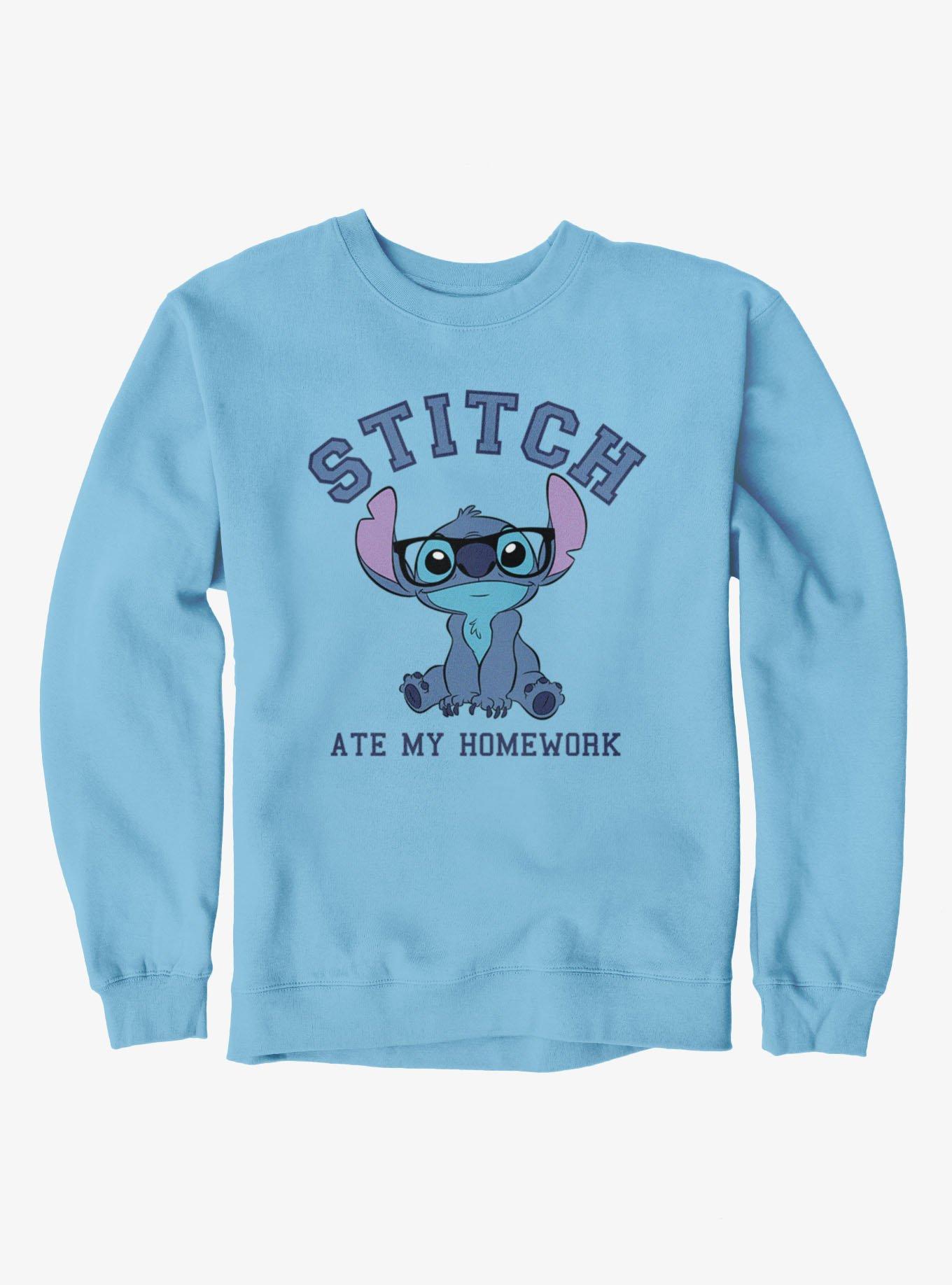Disney Lilo & Stitch Ate My Homework Sweatshirt