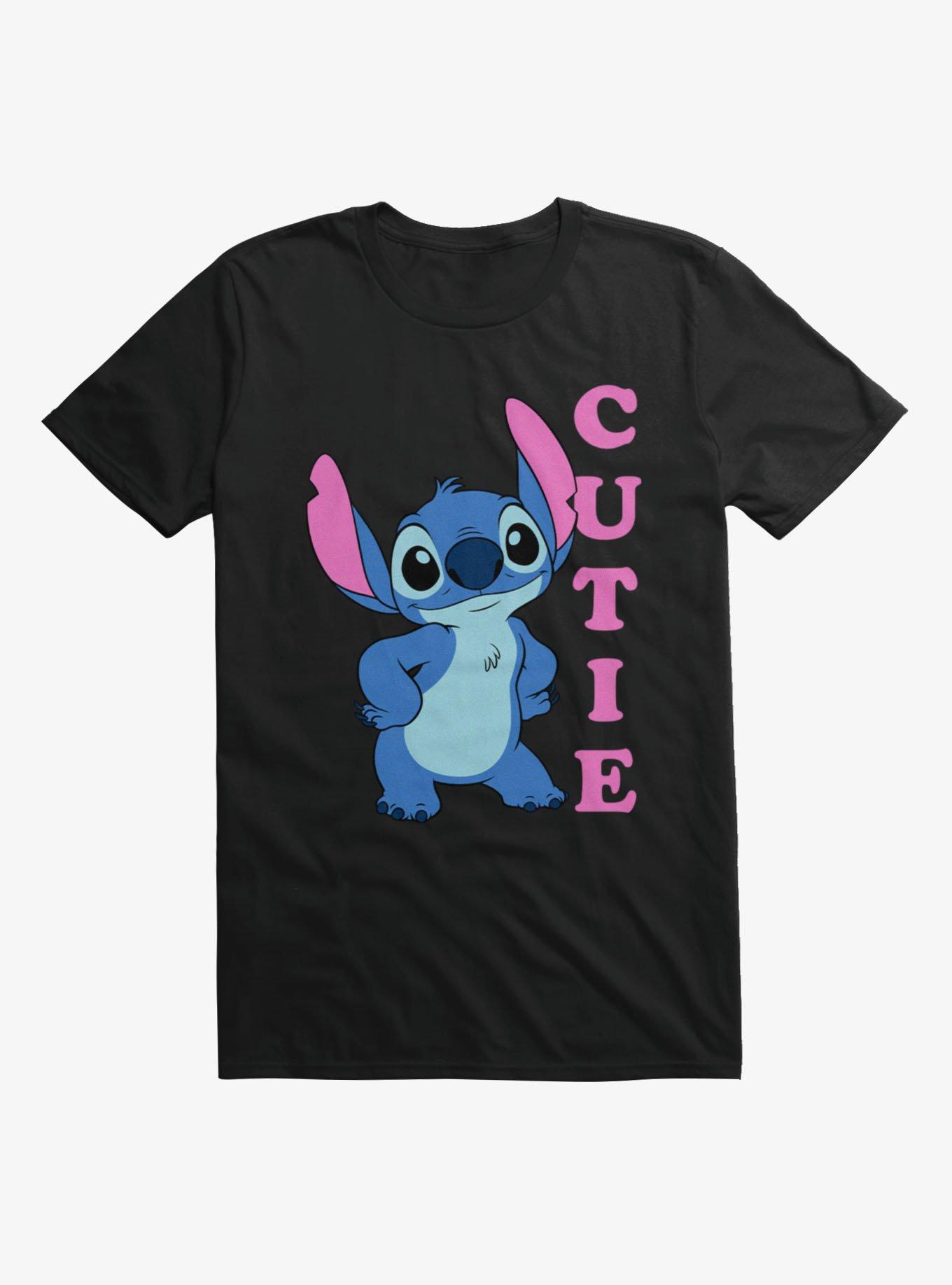 Disney Lilo & Stitch Cutie Happy Stance T-Shirt, , hi-res