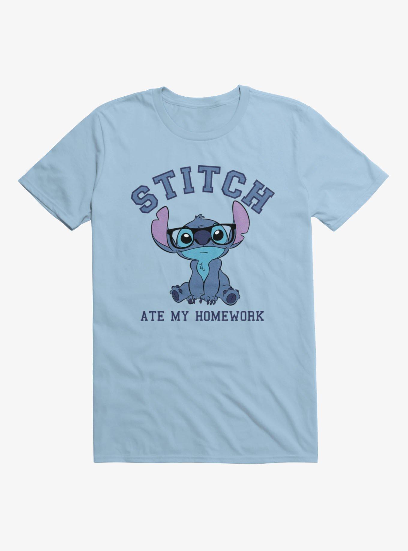 Disney Lilo & Stitch Ate My Homework T-Shirt