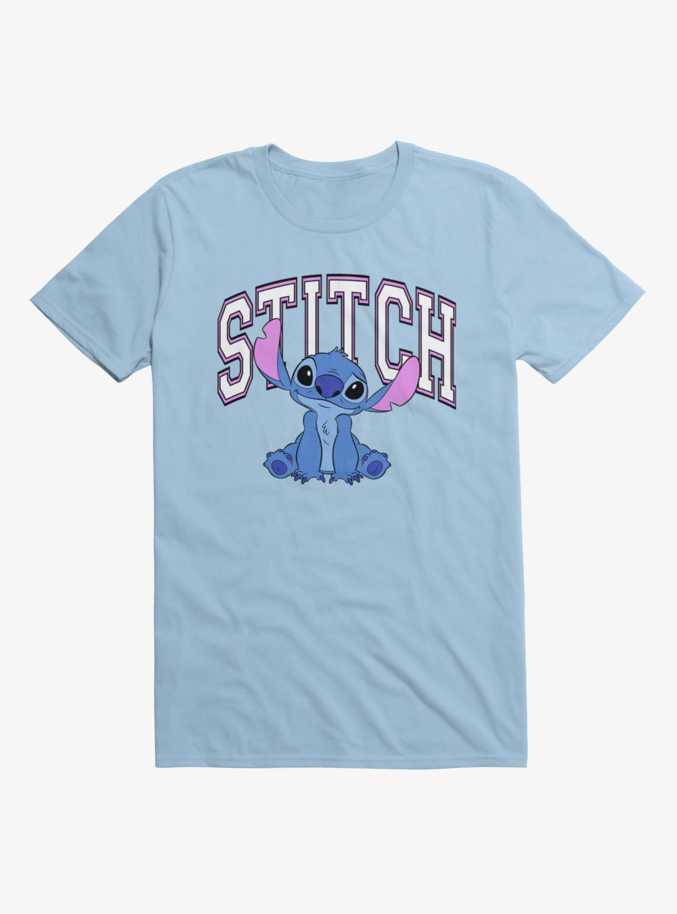 Disney Lilo & Stitch Collegiate Logo T-Shirt