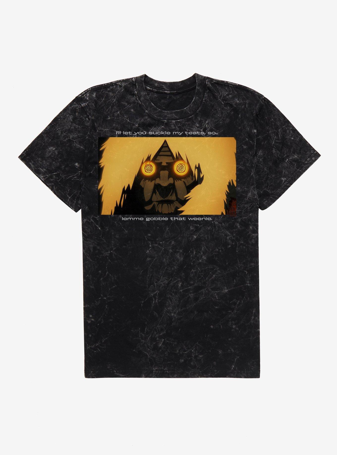 Dandadan Turbo Granny Gobble that Weenie Mineral Wash T-Shirt Hot Topic Exclusive, , hi-res