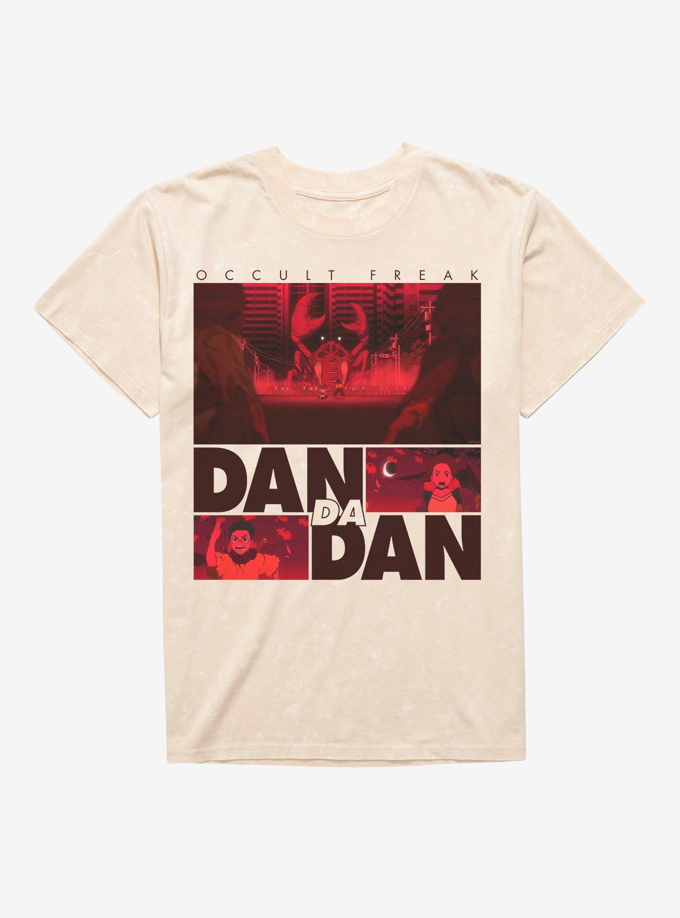 Dandadan Momo and Okarun Occult Freak Mineral Wash T-Shirt Hot