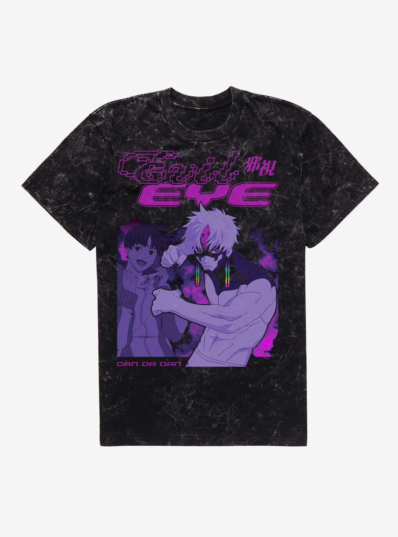 Dandadan Evil Eye Jiji Mineral Wash T-Shirt Hot Topic Exclusive