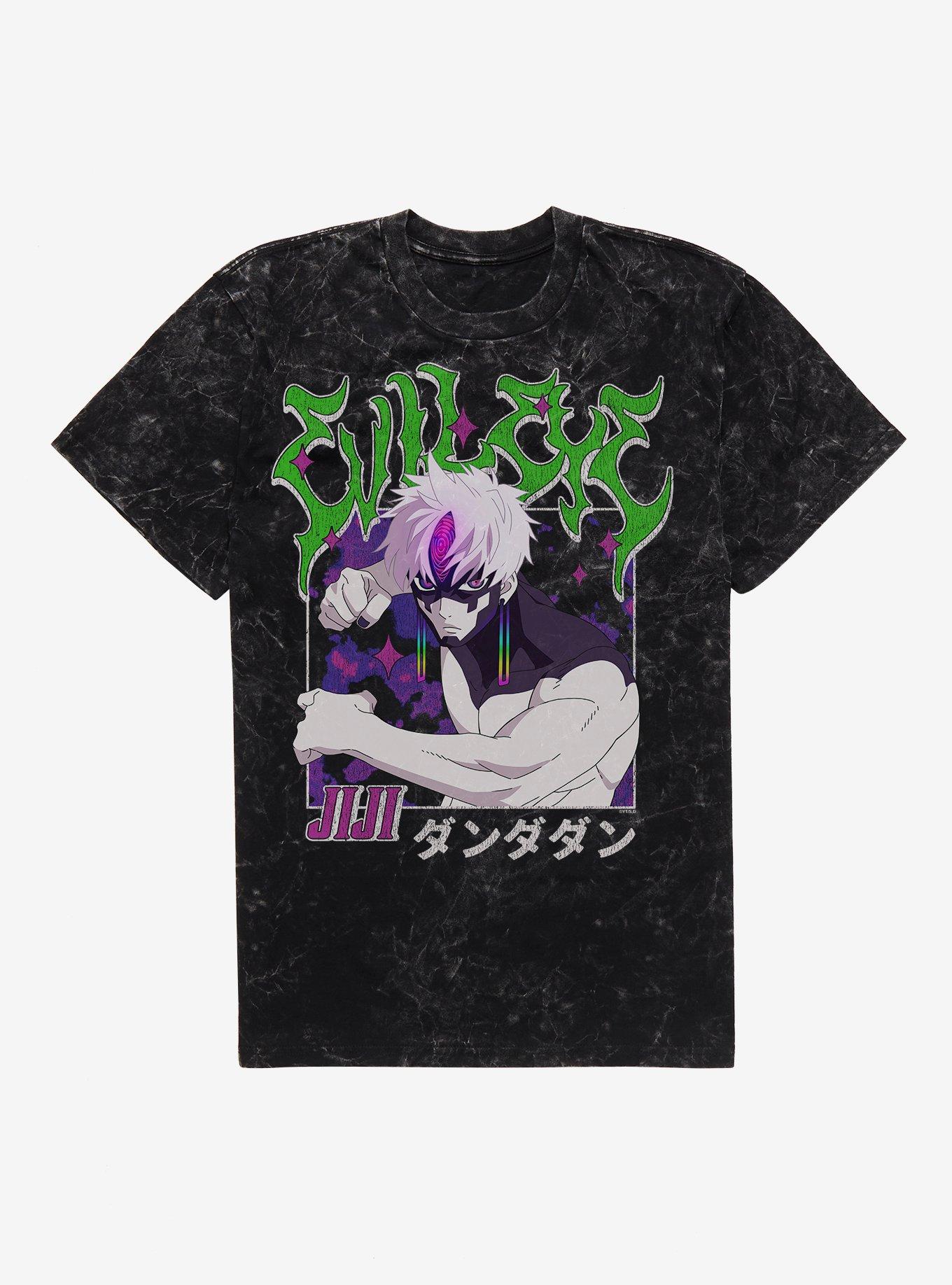 Dandadan Jiji Transformed Evil Eye Mineral Wash T-Shirt BoxLunch Exclusive