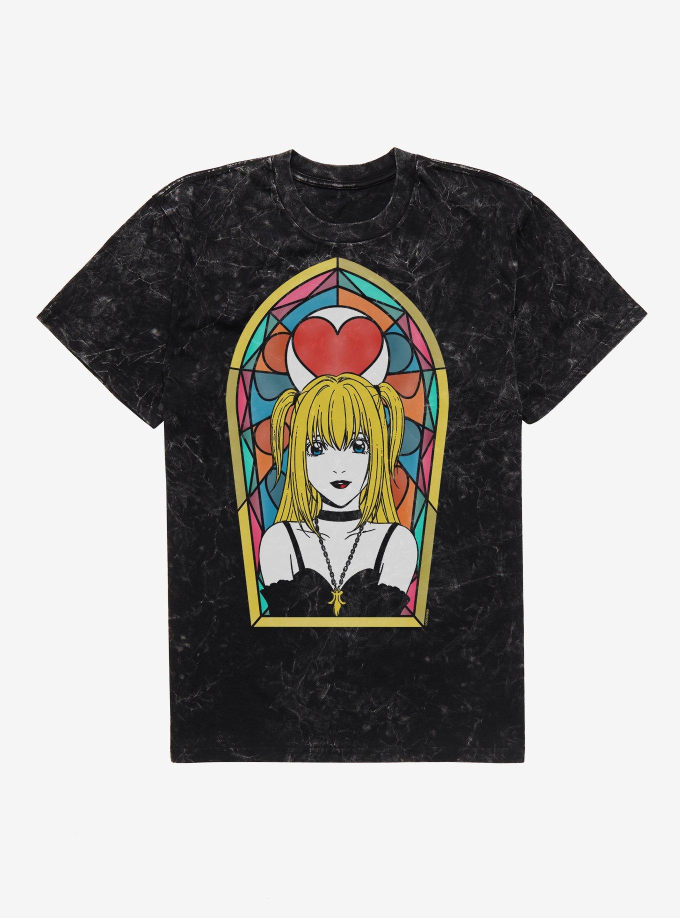 Death Note Misa Stained Glass Mineral Wash T-Shirt BoxLunch Exclusive, , hi-res