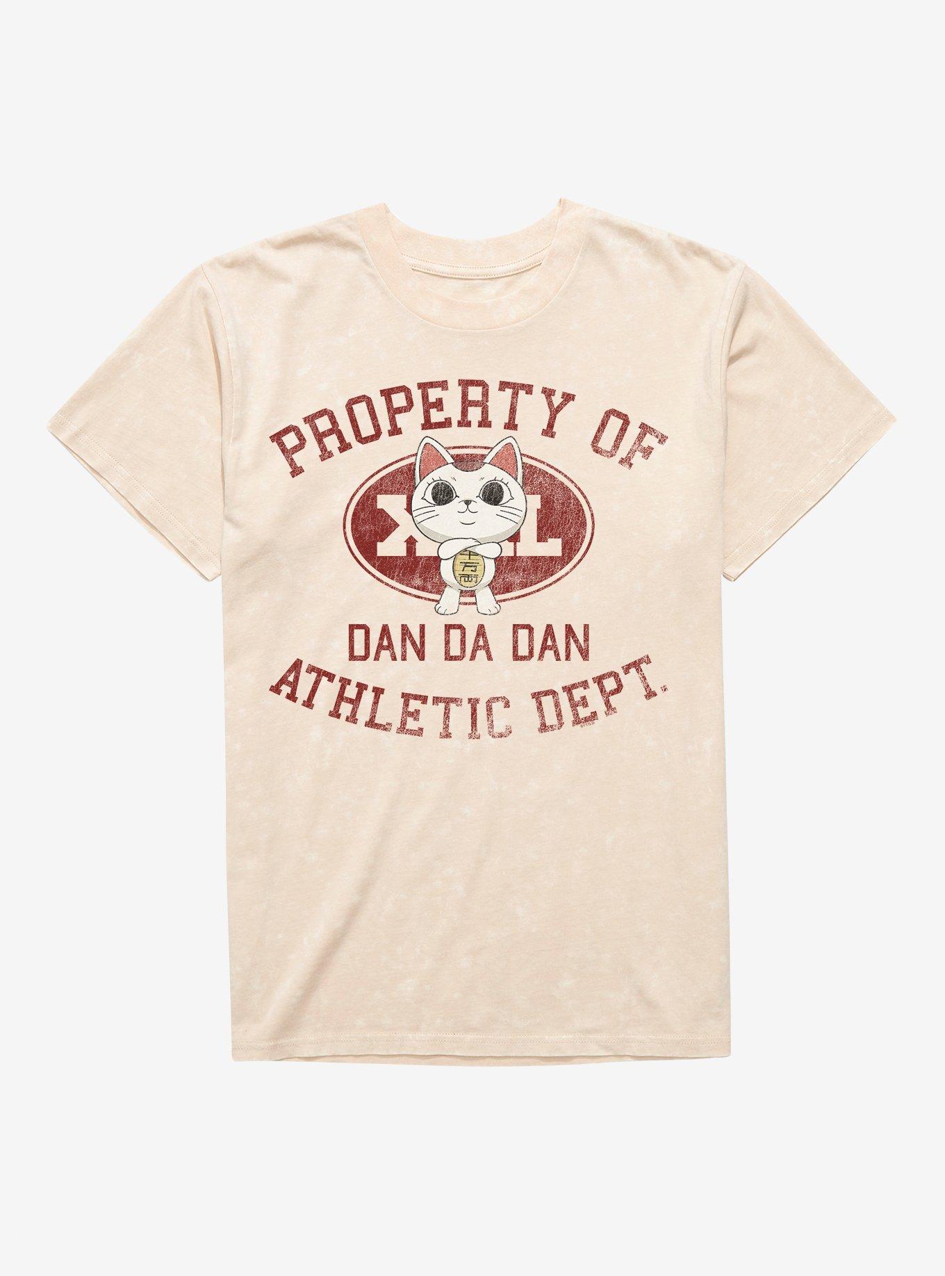 Dandadan Kami High Athletic Dept Mineral Wash T-Shirt BoxLunch Exclusive, , hi-res