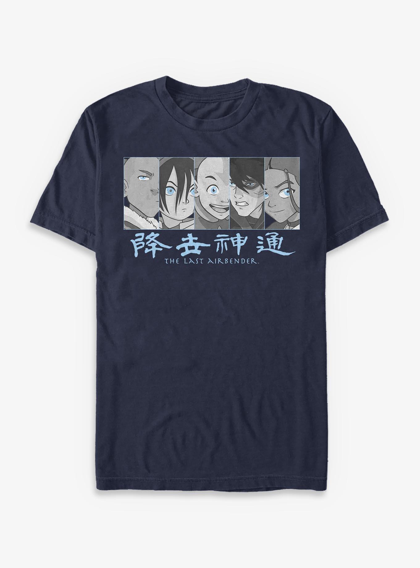 Avatar: The Last Airbender Group Panel T-Shirt, , hi-res