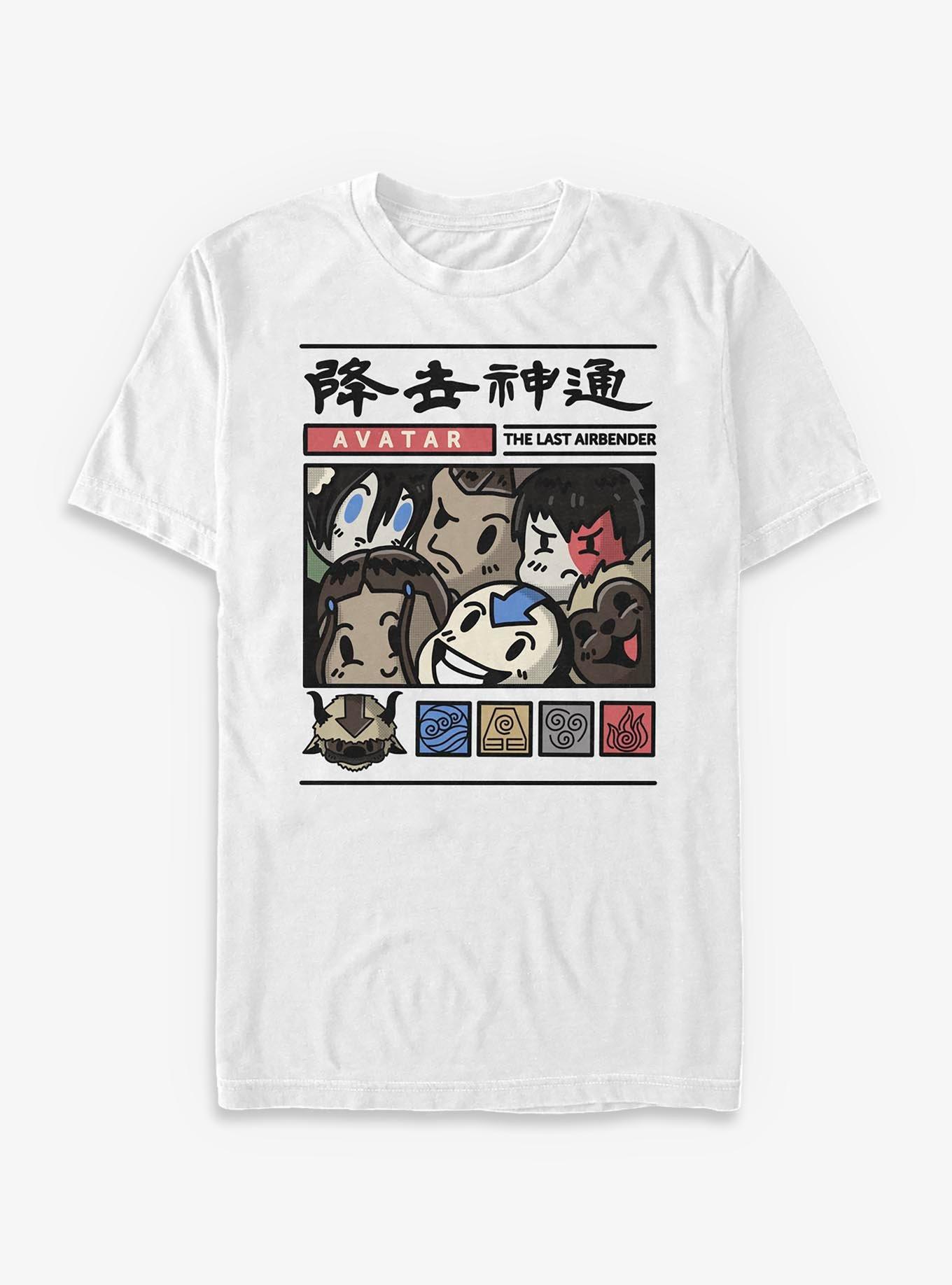 Avatar: The Last Airbender Chibi Gang T-Shirt, , hi-res