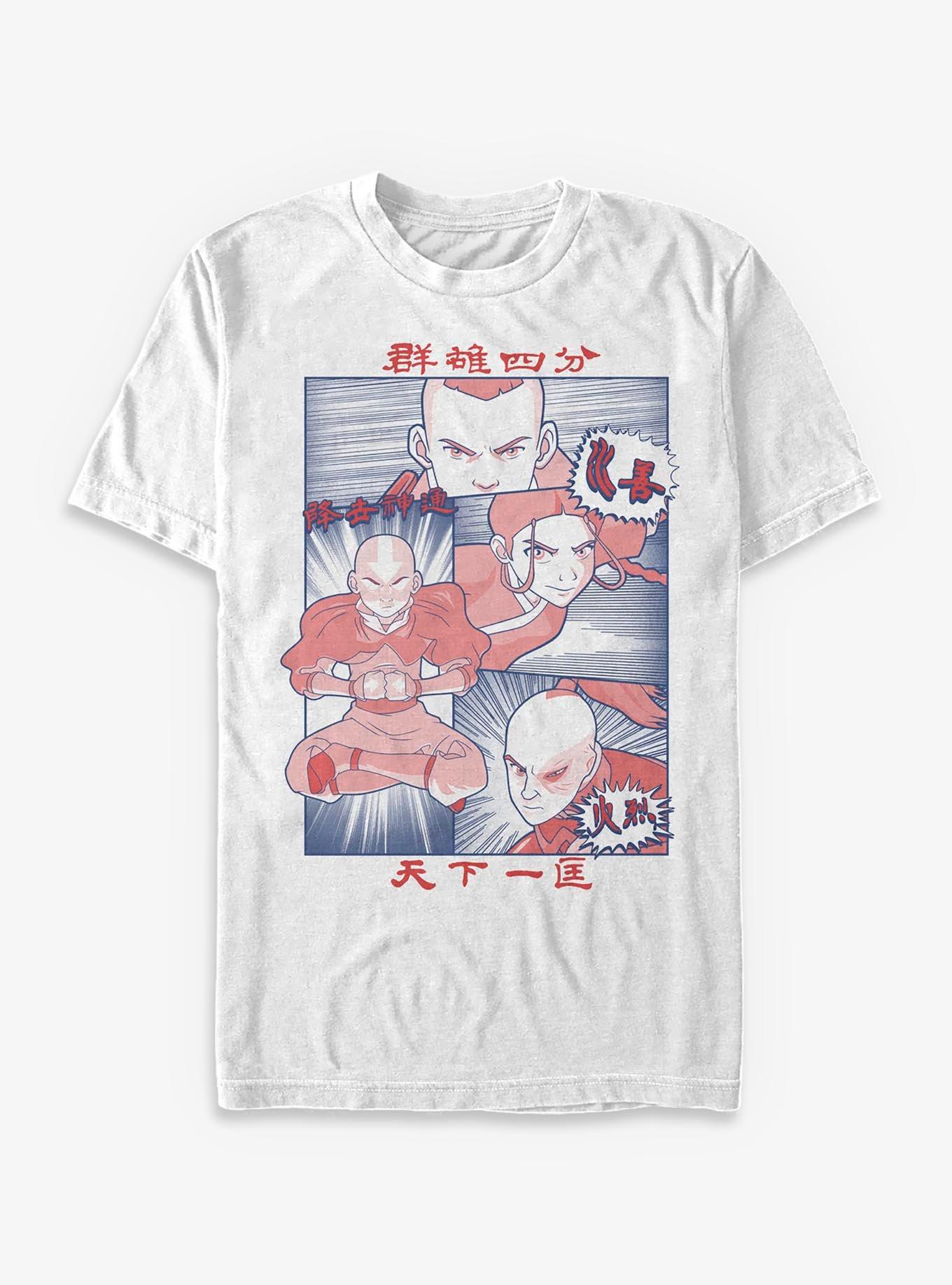 Avatar: The Last Airbender Manga Comic Panels T-Shirt, , hi-res