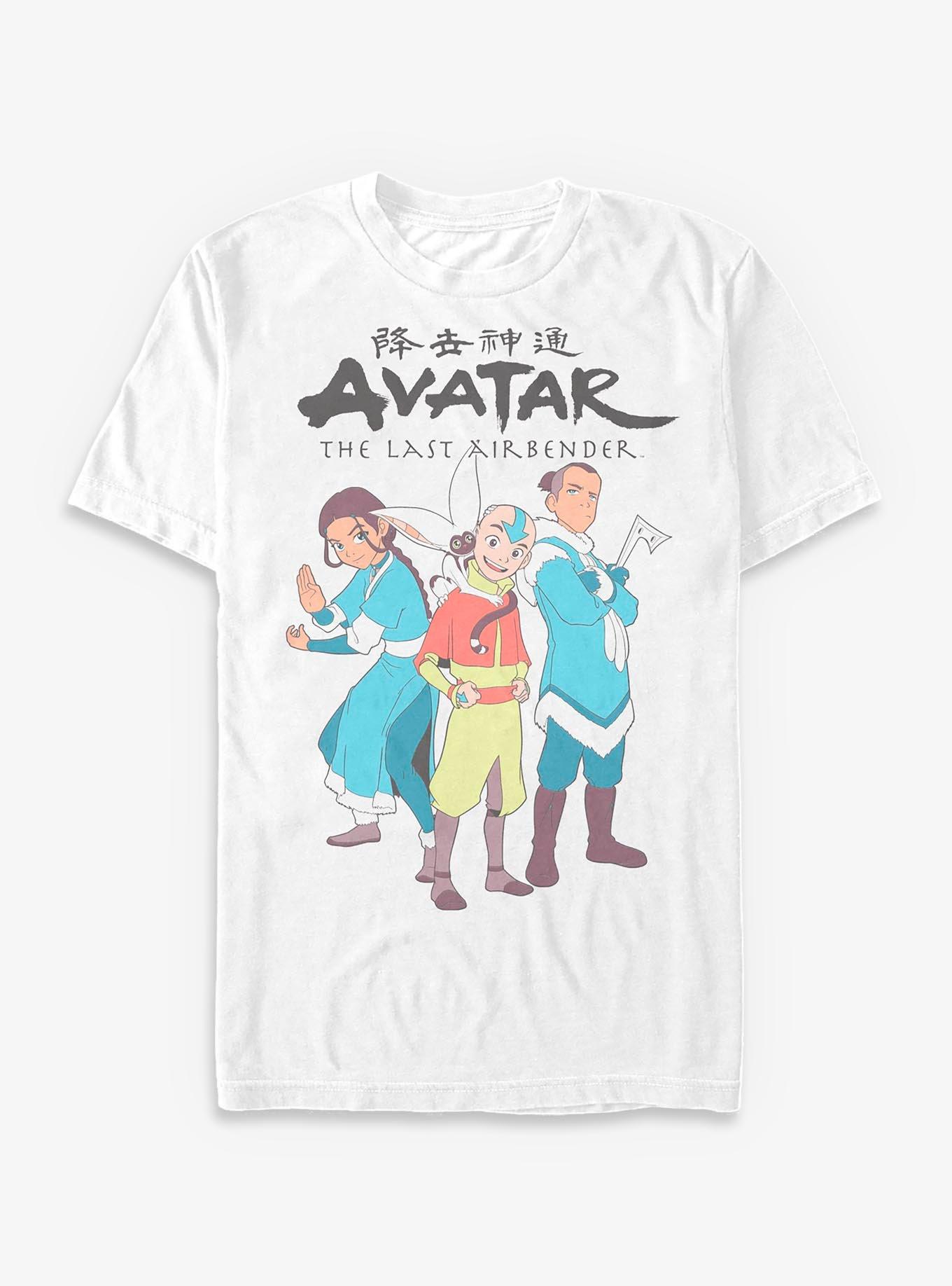 Avatar: The Last Airbender Simple Lineup T-Shirt, , hi-res