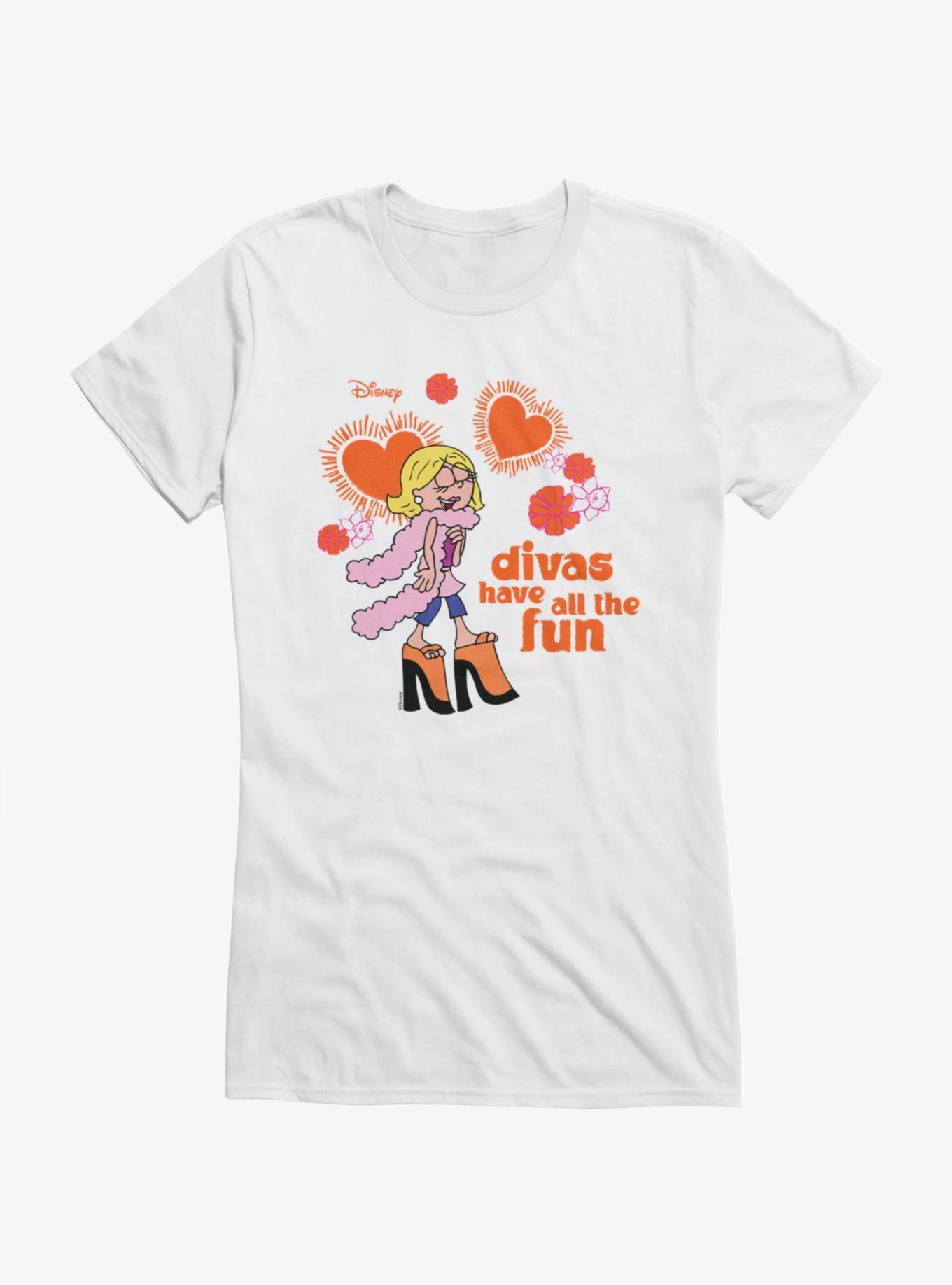 Disney Lizzie Mcguire Divas Have All The Fun Strut In High Heels Girls T-Shirt, , hi-res