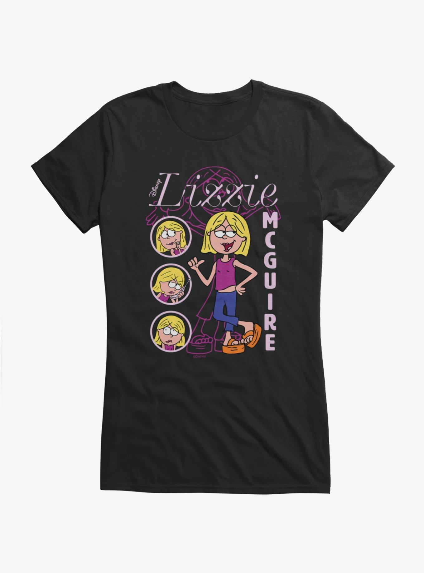 Disney Lizzie Mcguire That?s Me Circle Of Emotions Girls T-Shirt, , hi-res