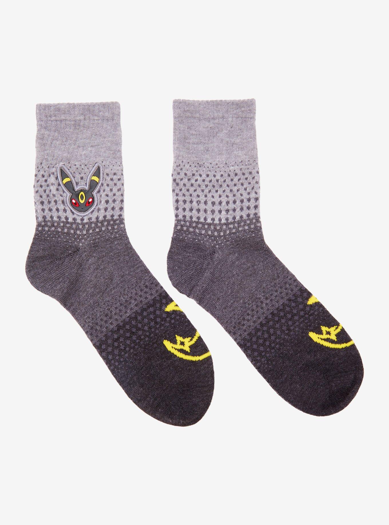 Pokémon Umbreon Quarter Crew Socks - BoxLunch Exclusive