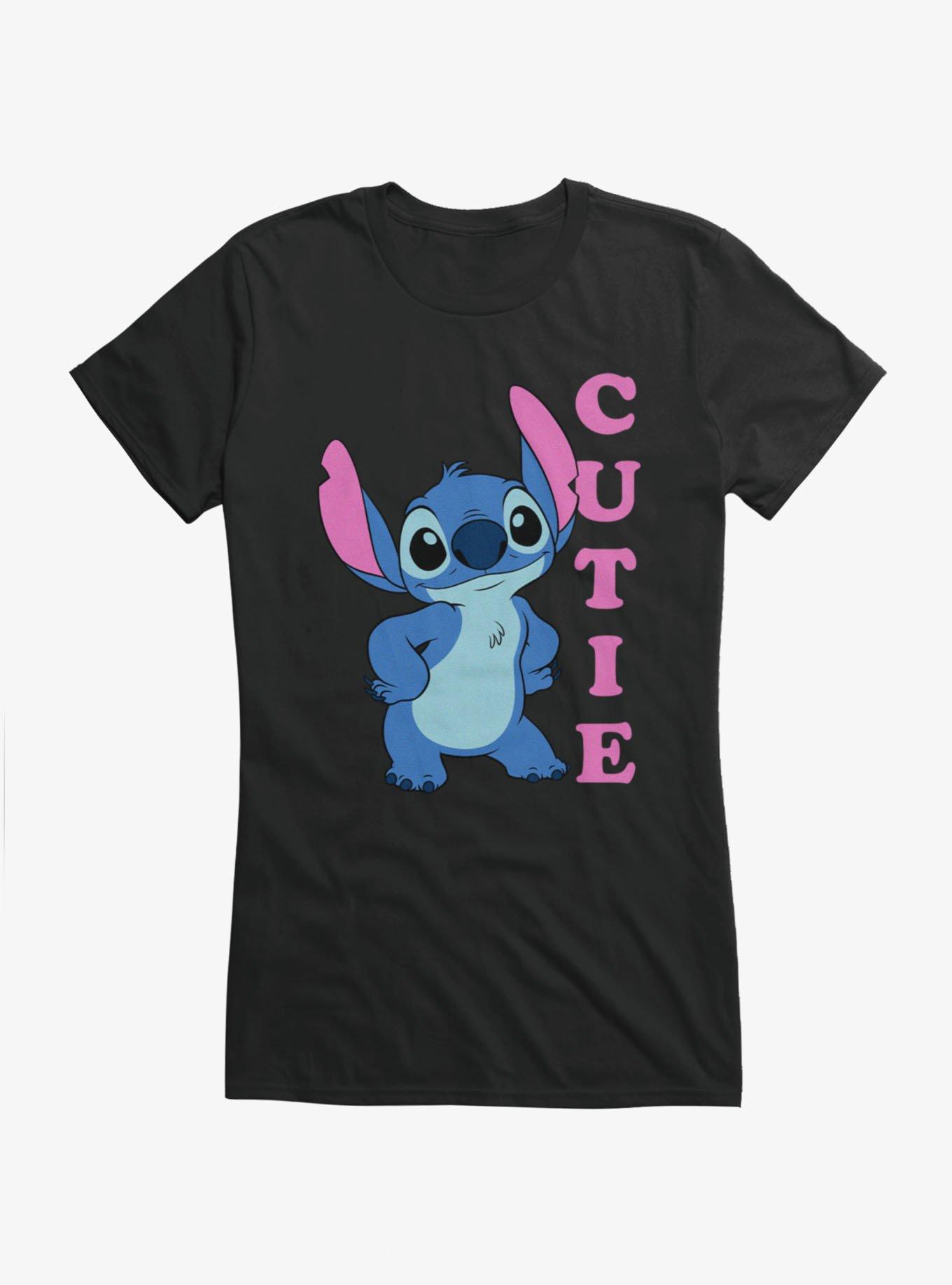 Disney Lilo & Stitch Cutie Happy Stance Girls T-Shirt, , hi-res