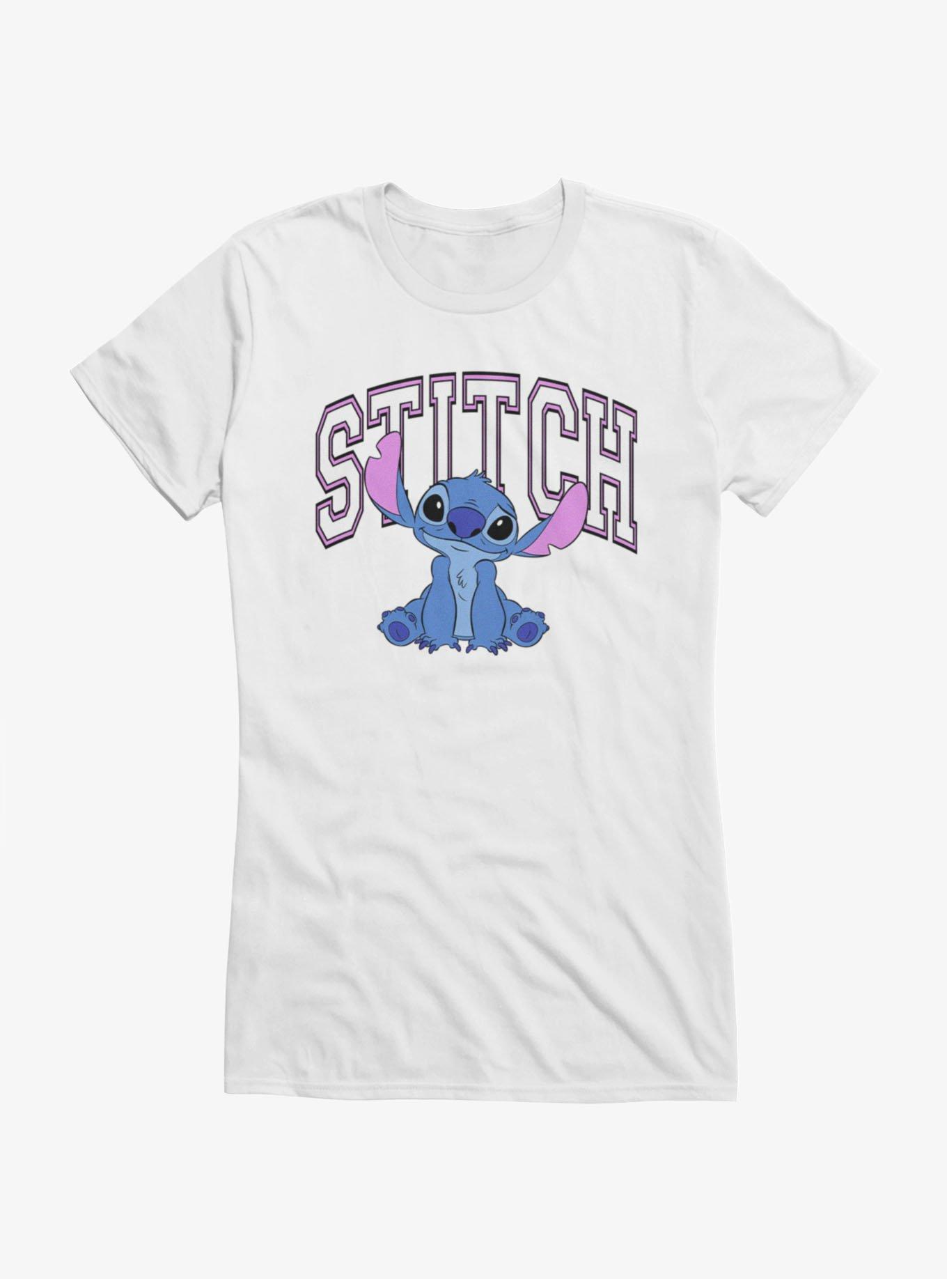 Disney Lilo & Stitch Collegiate Logo Girls T-Shirt