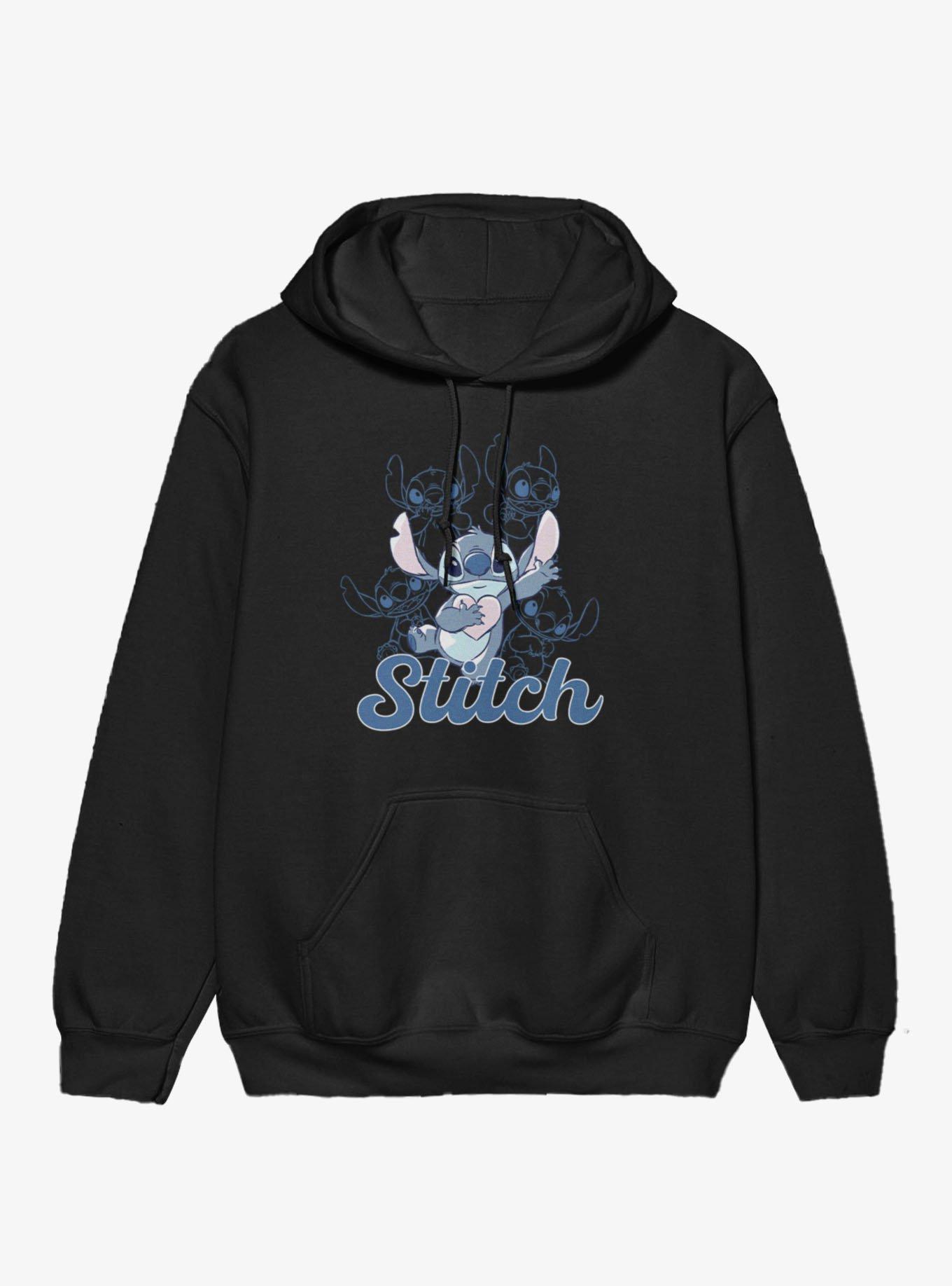Disney Lilo & Stitch Hold Heart Sketches Hoodie, , hi-res