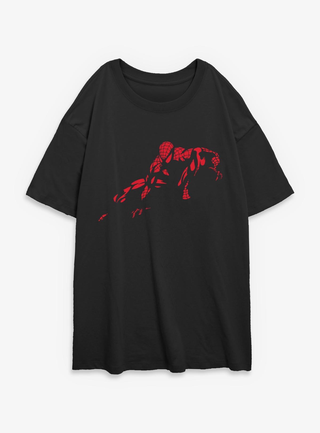 Marvel Spider-Man Vintage Spider Girls Oversized T-Shirt, , hi-res