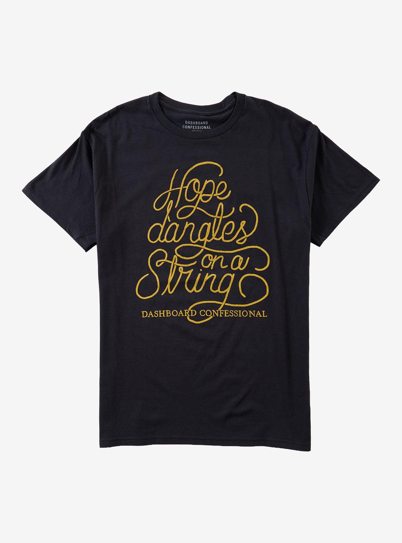 Dashboard Confessional Vindicated Lyrics T-Shirt