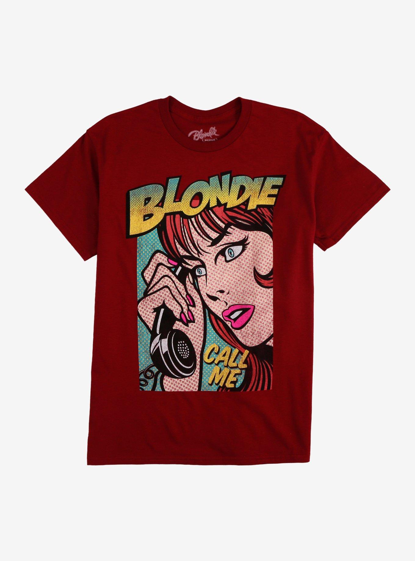 Blondie Call Me Comic T-Shirt
