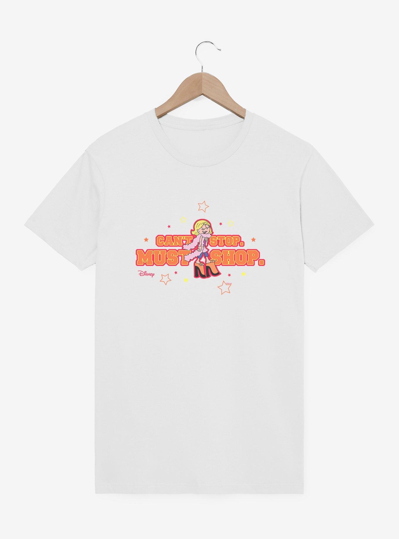 Disney Lizzie McGuire Can't Stop Must Shop T-Shirt, , hi-res