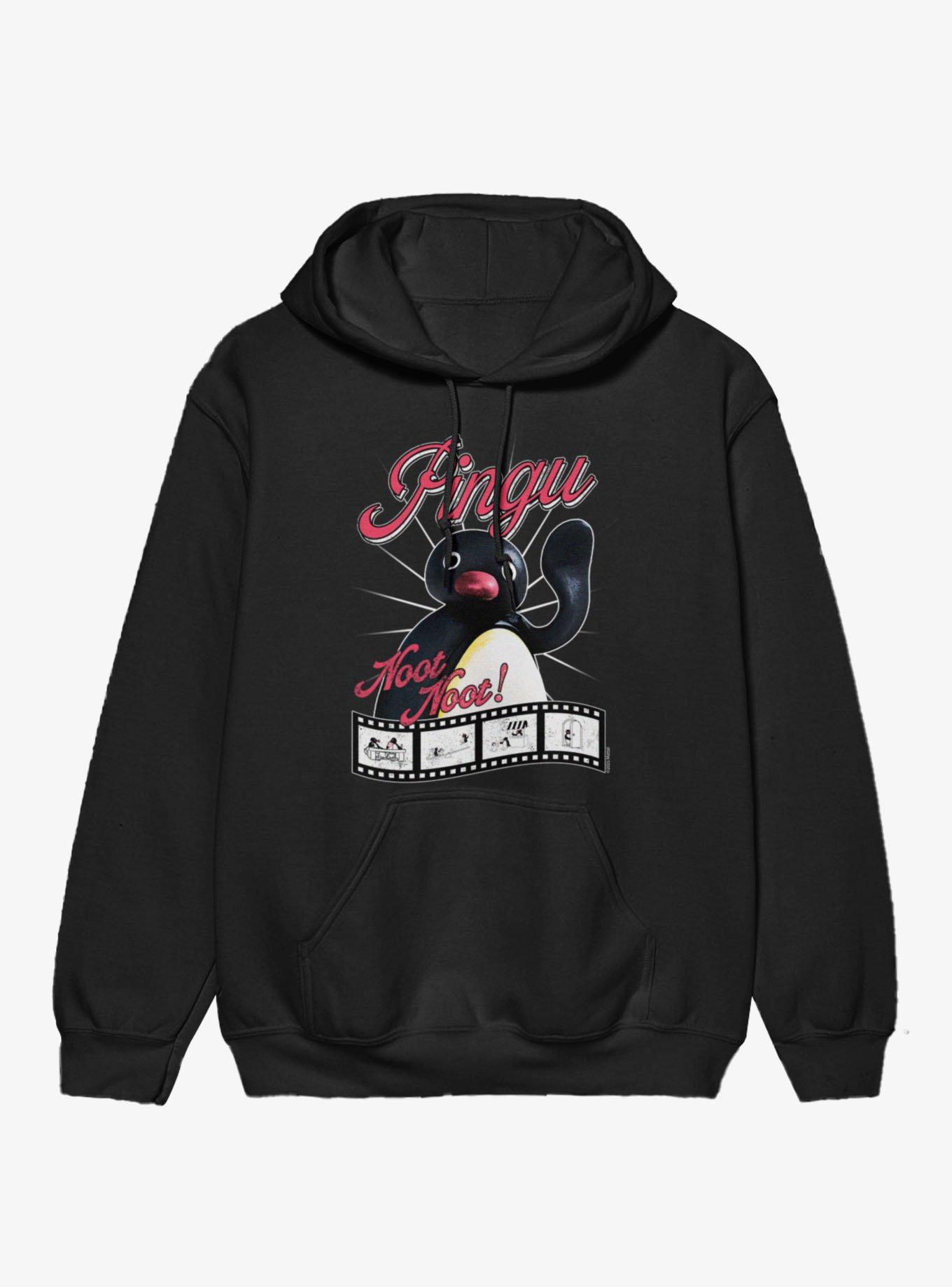 Pingu Old Cinema Wave Noot Hoodie, , hi-res