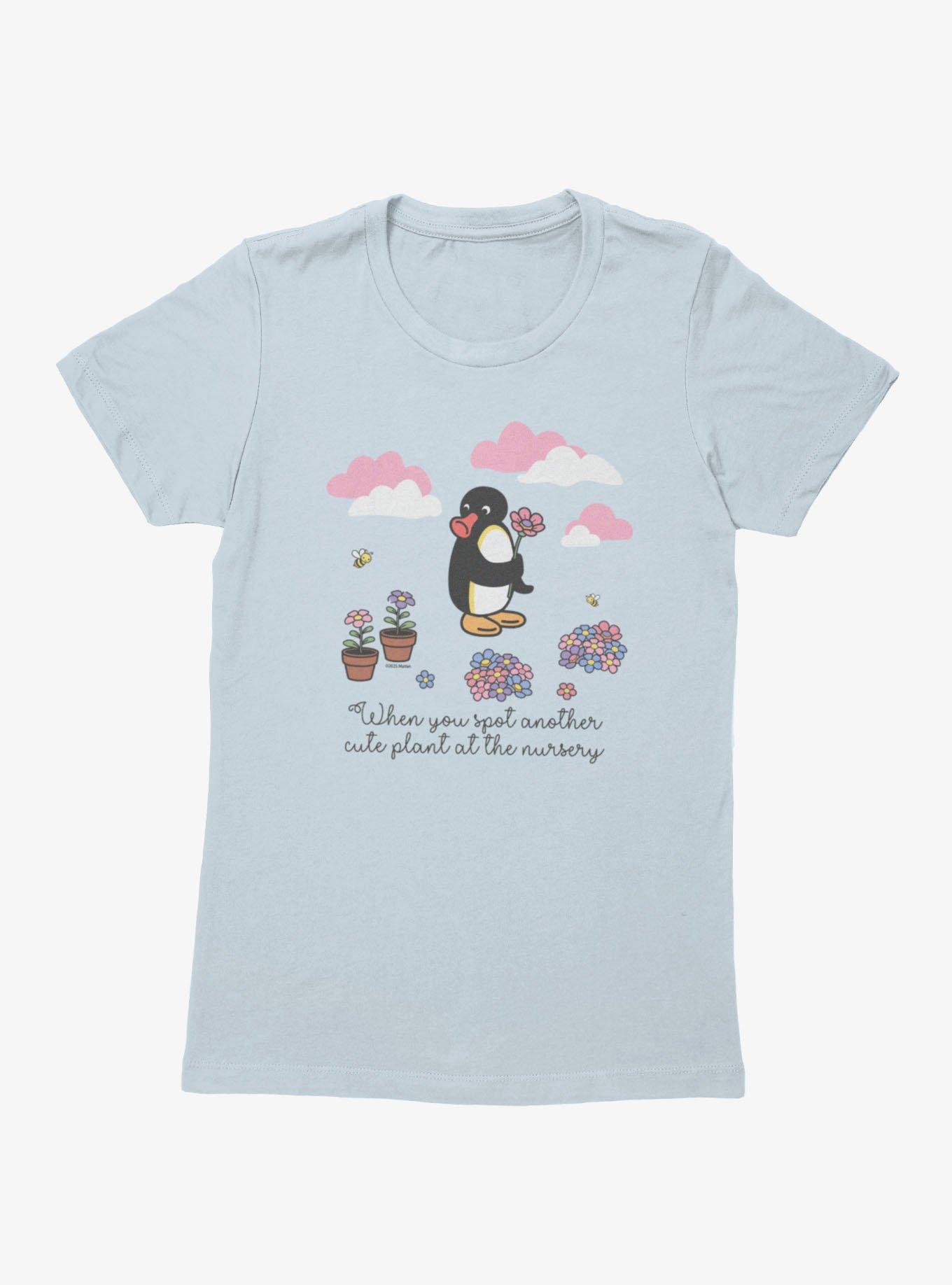 Pingu When You Spot Cute Plant Womens T-Shirt, , hi-res