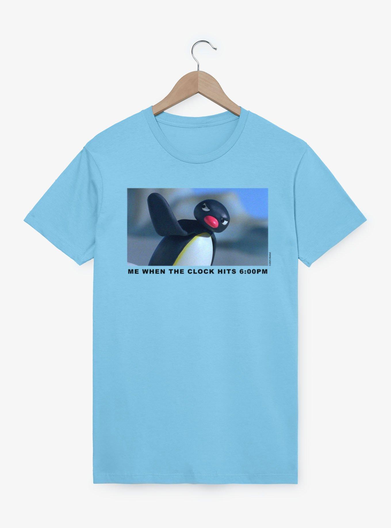 Pingu Angry Me When Clock Hits 6pm T-Shirt
