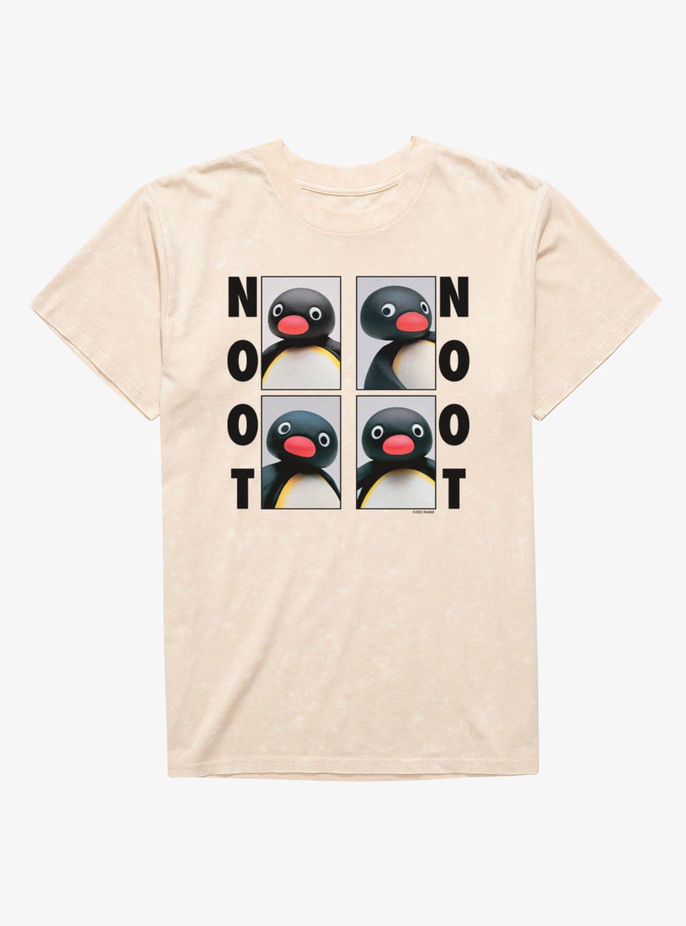 Pingu Noot 4 Square Mineral Wash T-Shirt
